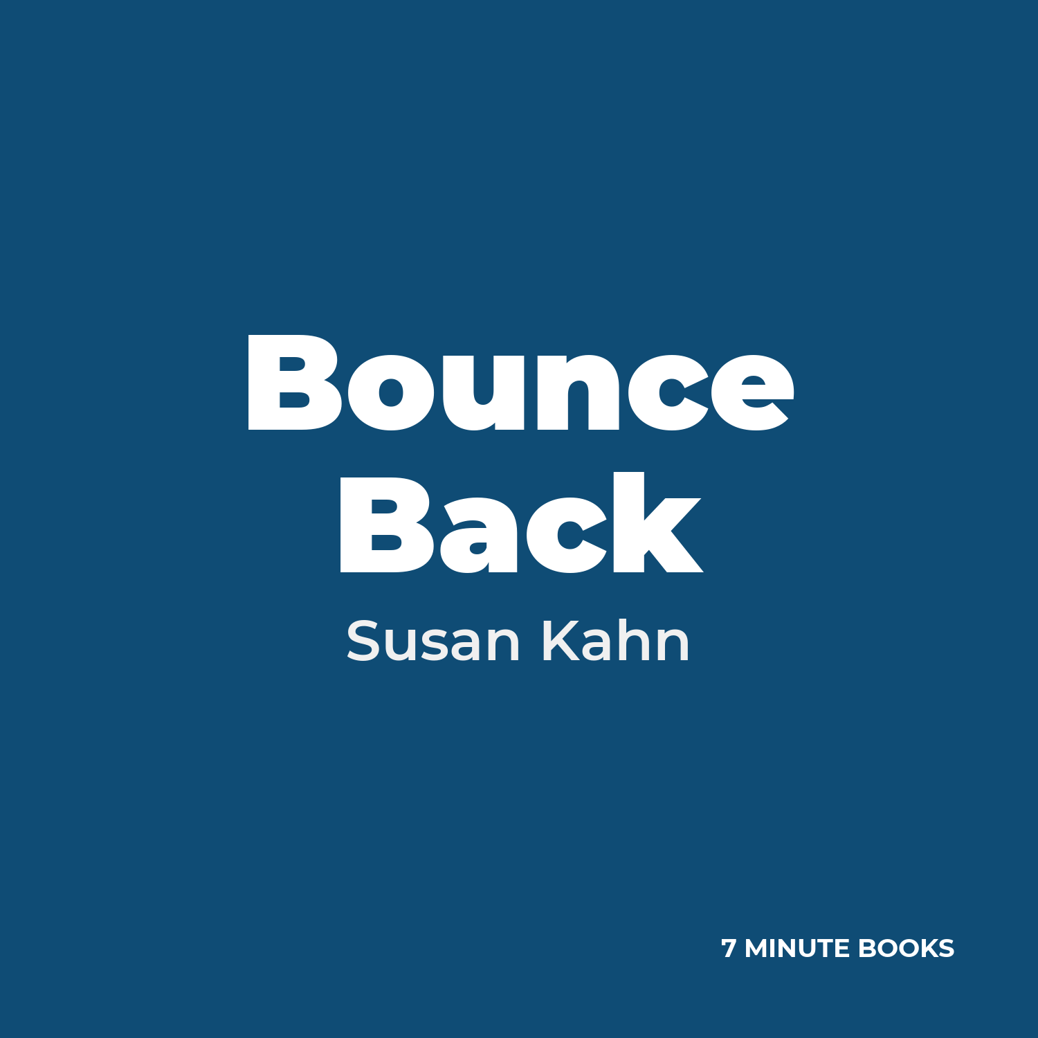 Bounce Back cover