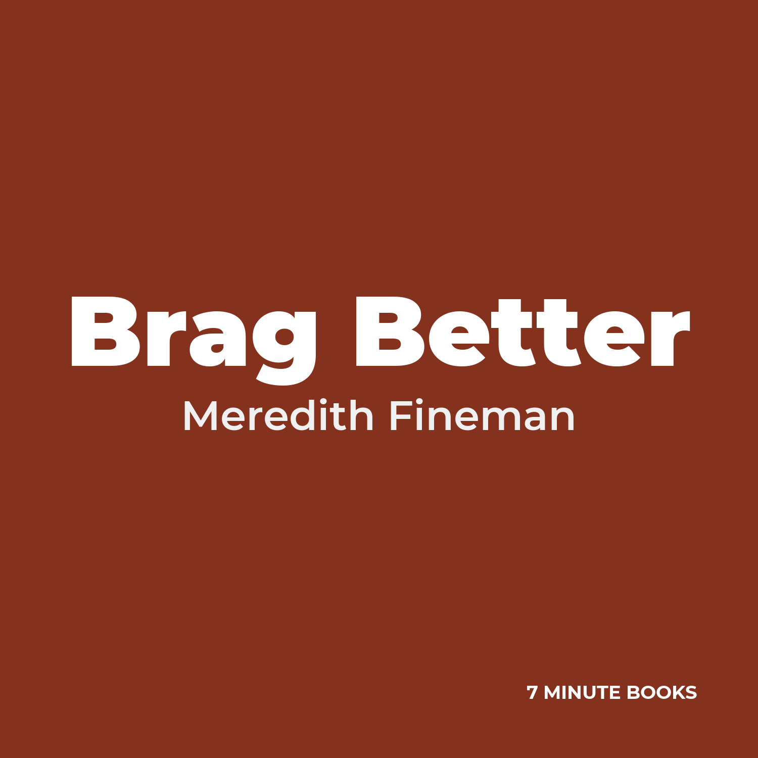Brag Better cover