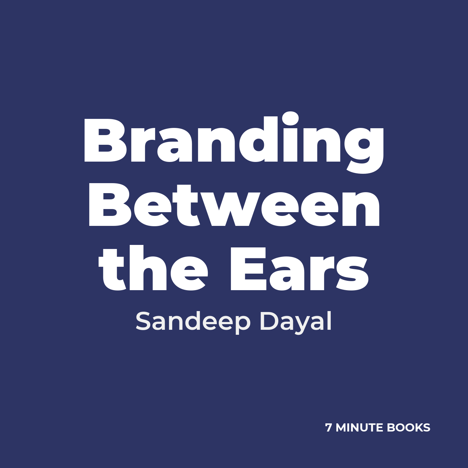 Branding Between the Ears cover