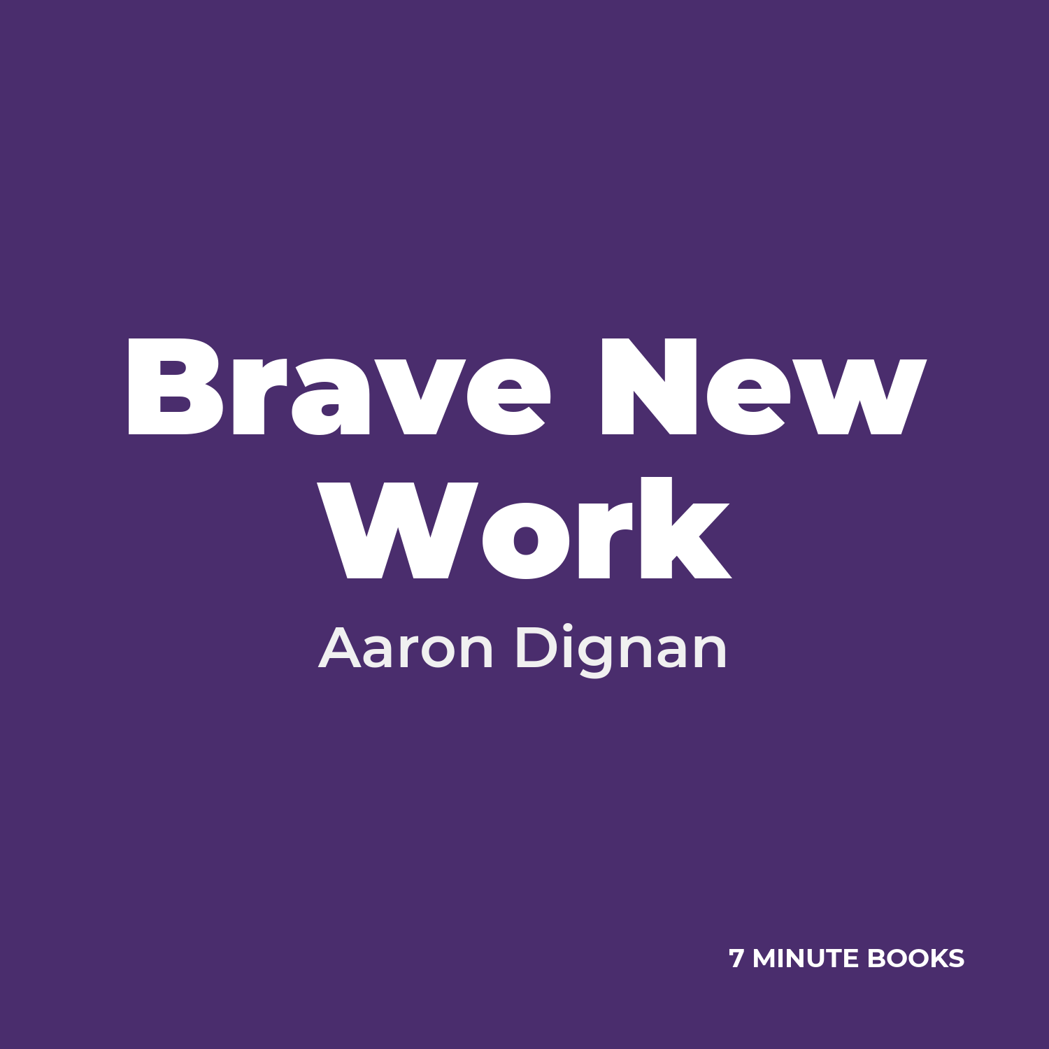 Brave New Work cover