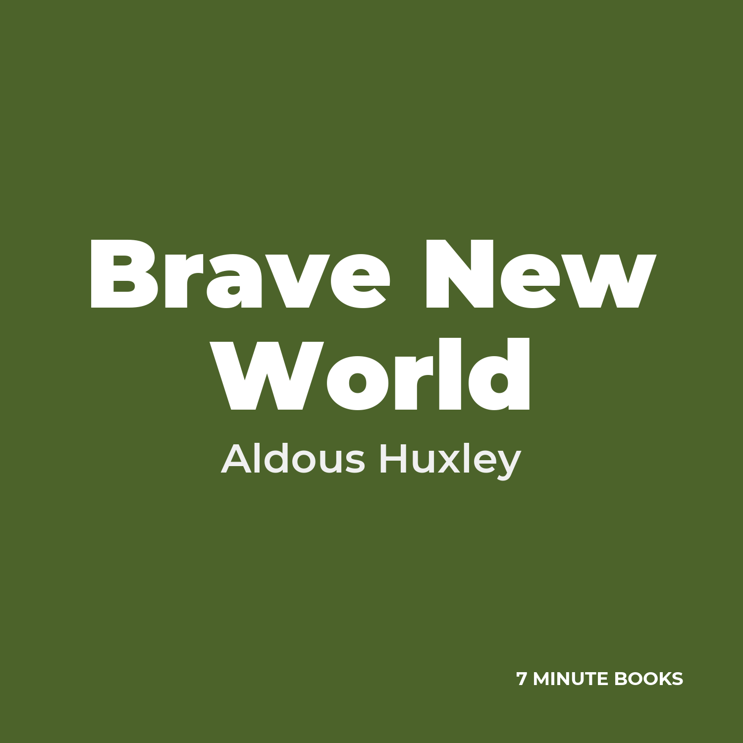 Brave New World cover