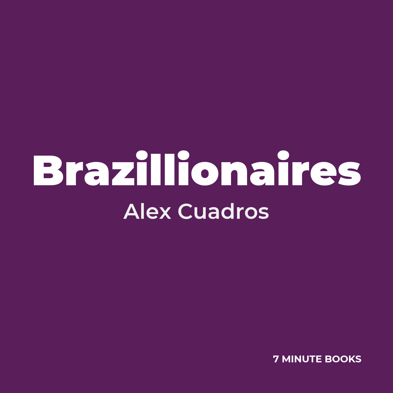 Brazillionaires cover