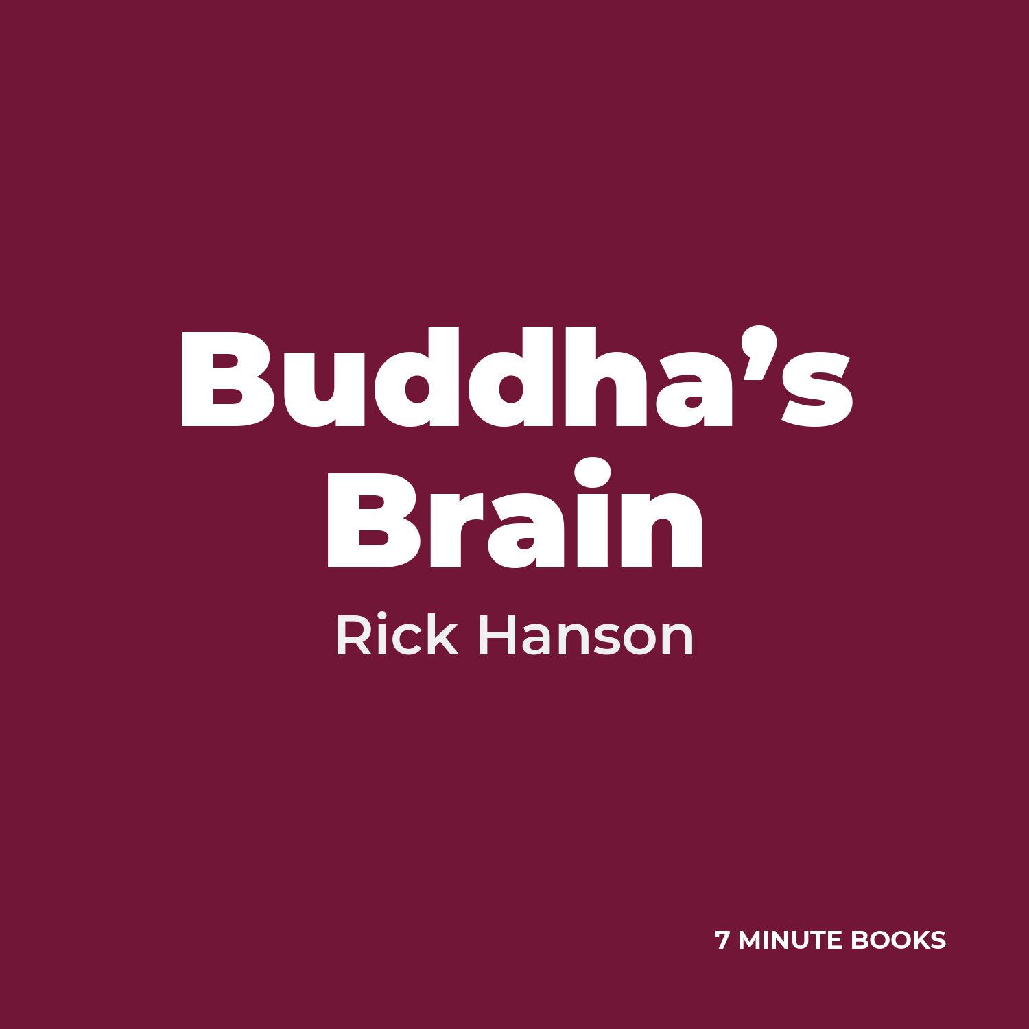 Buddha’s Brain cover