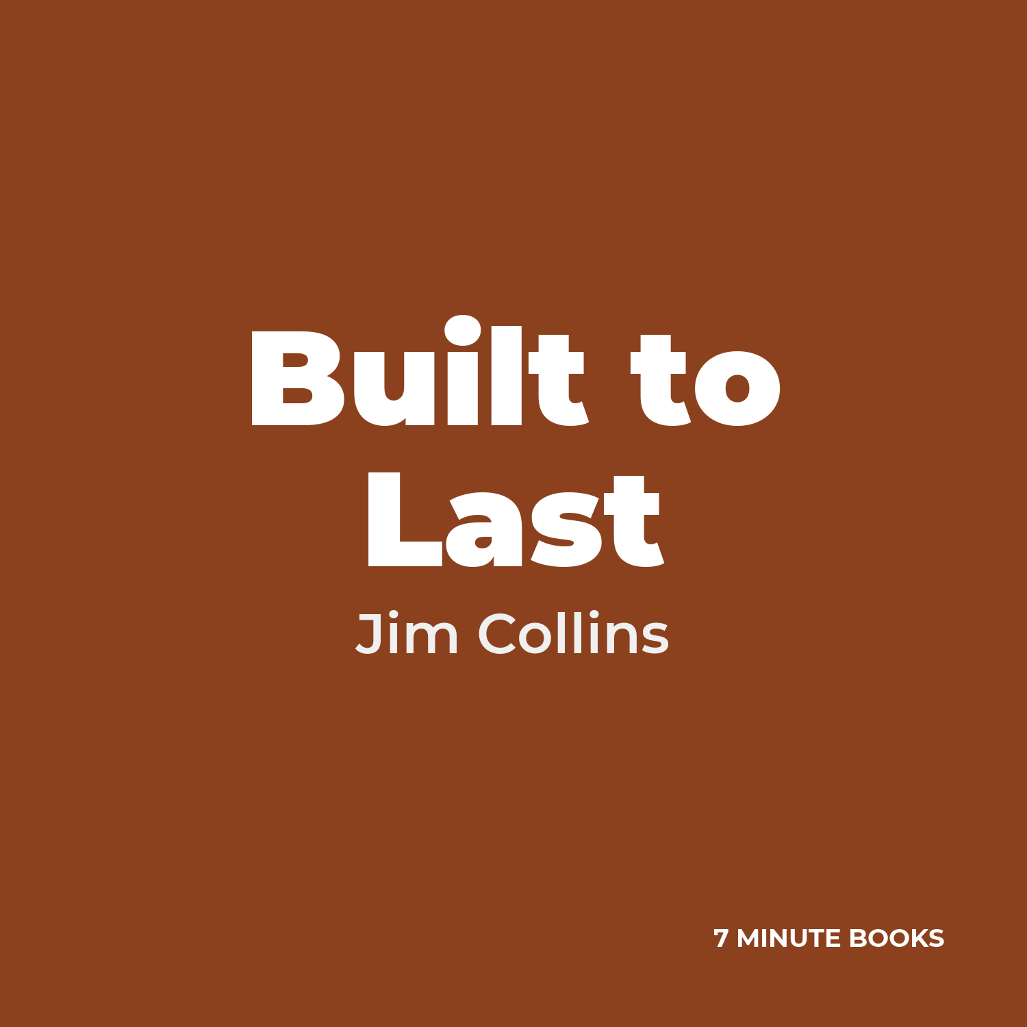 Built to Last cover