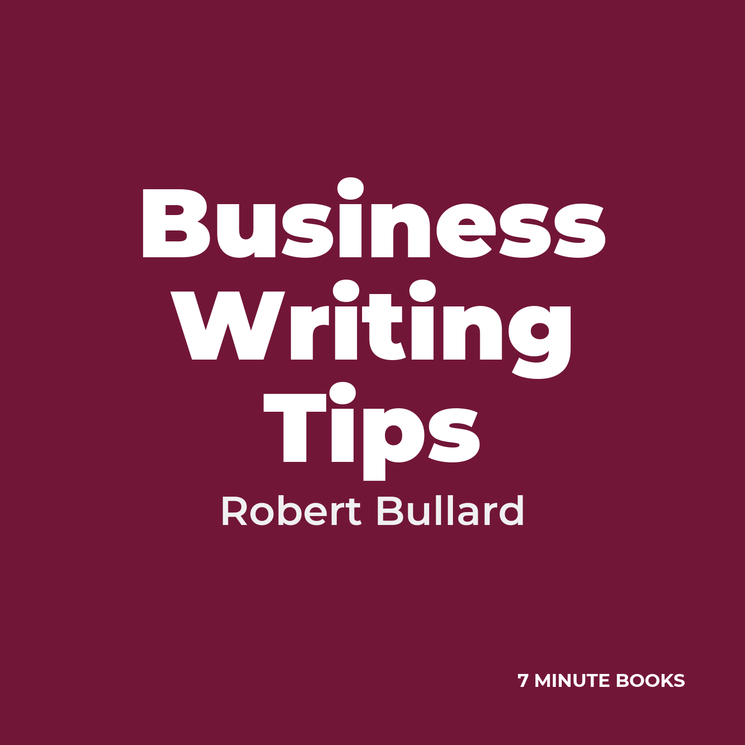 Business Writing Tips cover