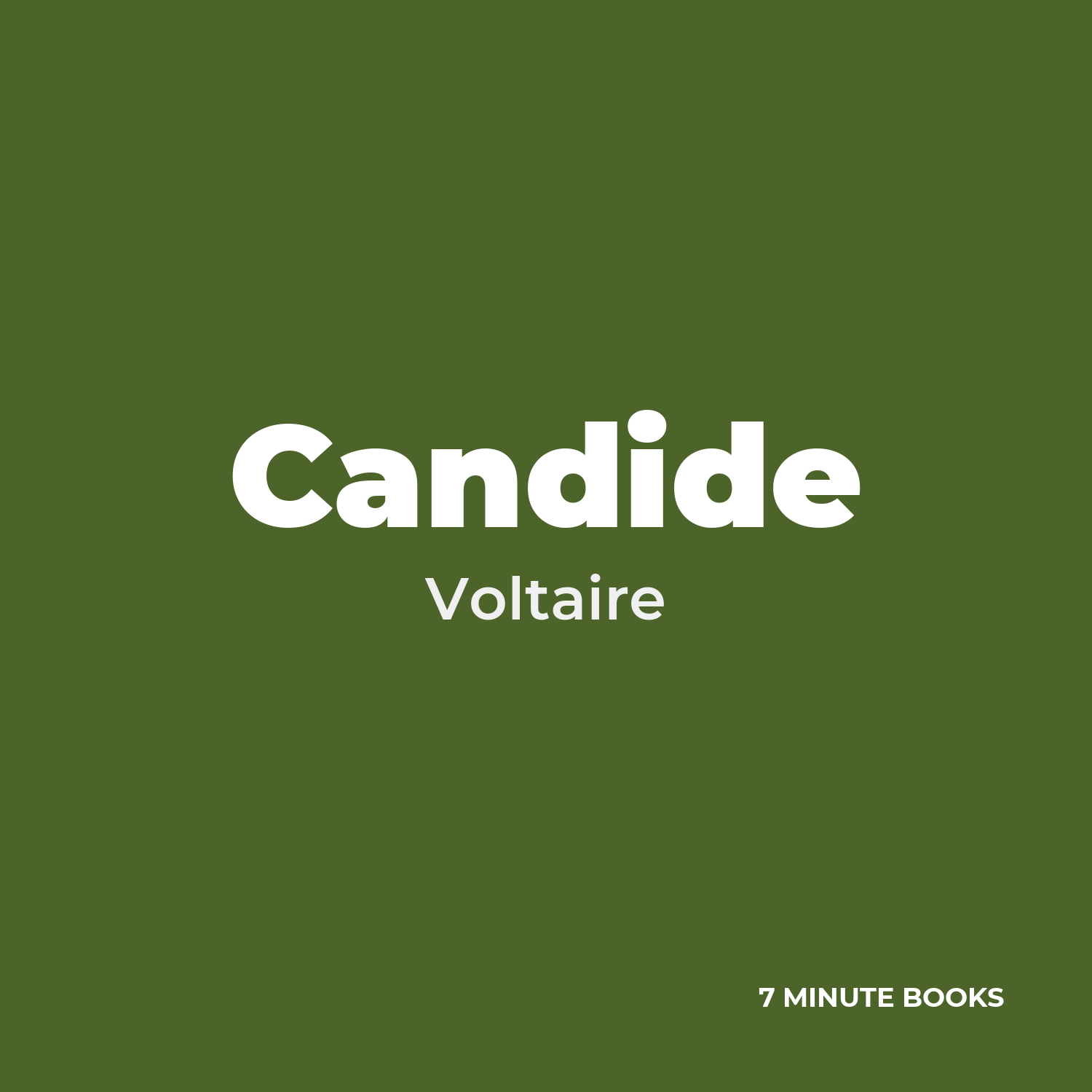 Candide — by Voltaire