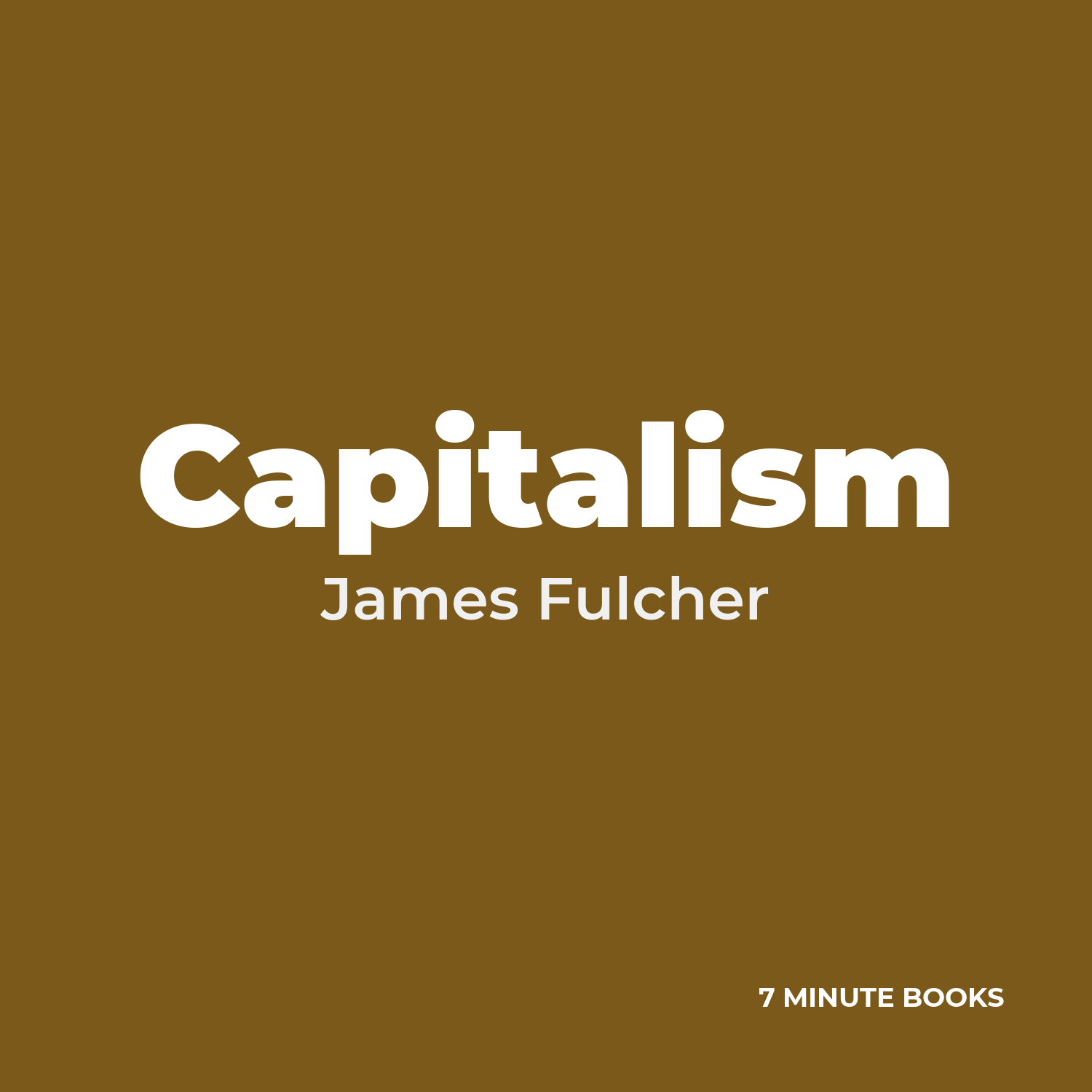 Capitalism cover