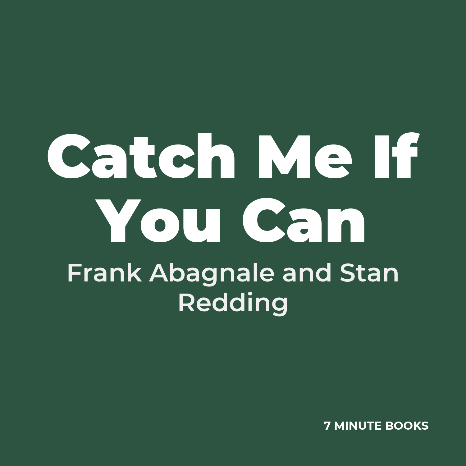 Catch Me If You Can cover