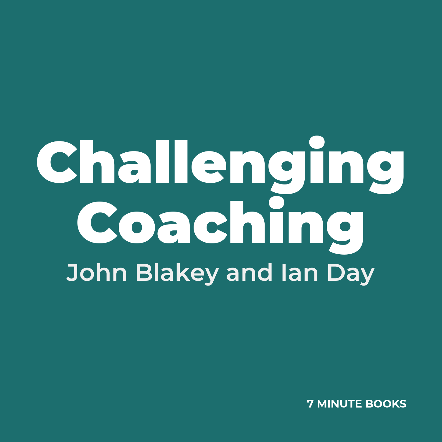Challenging Coaching cover
