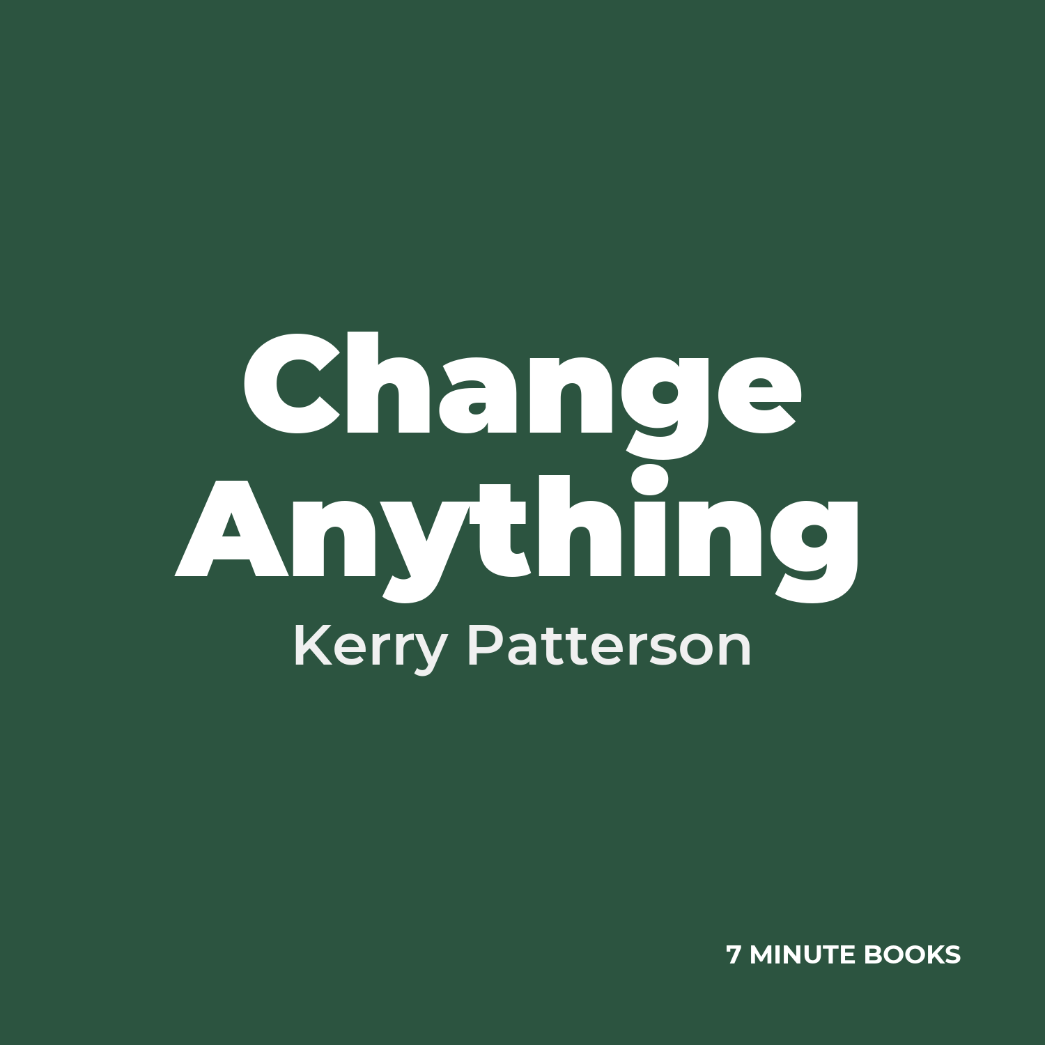 Change Anything cover