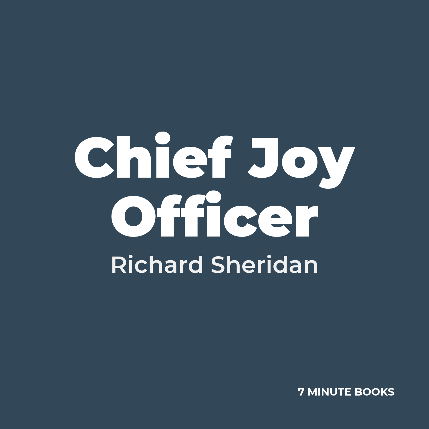 Chief Joy Officer cover