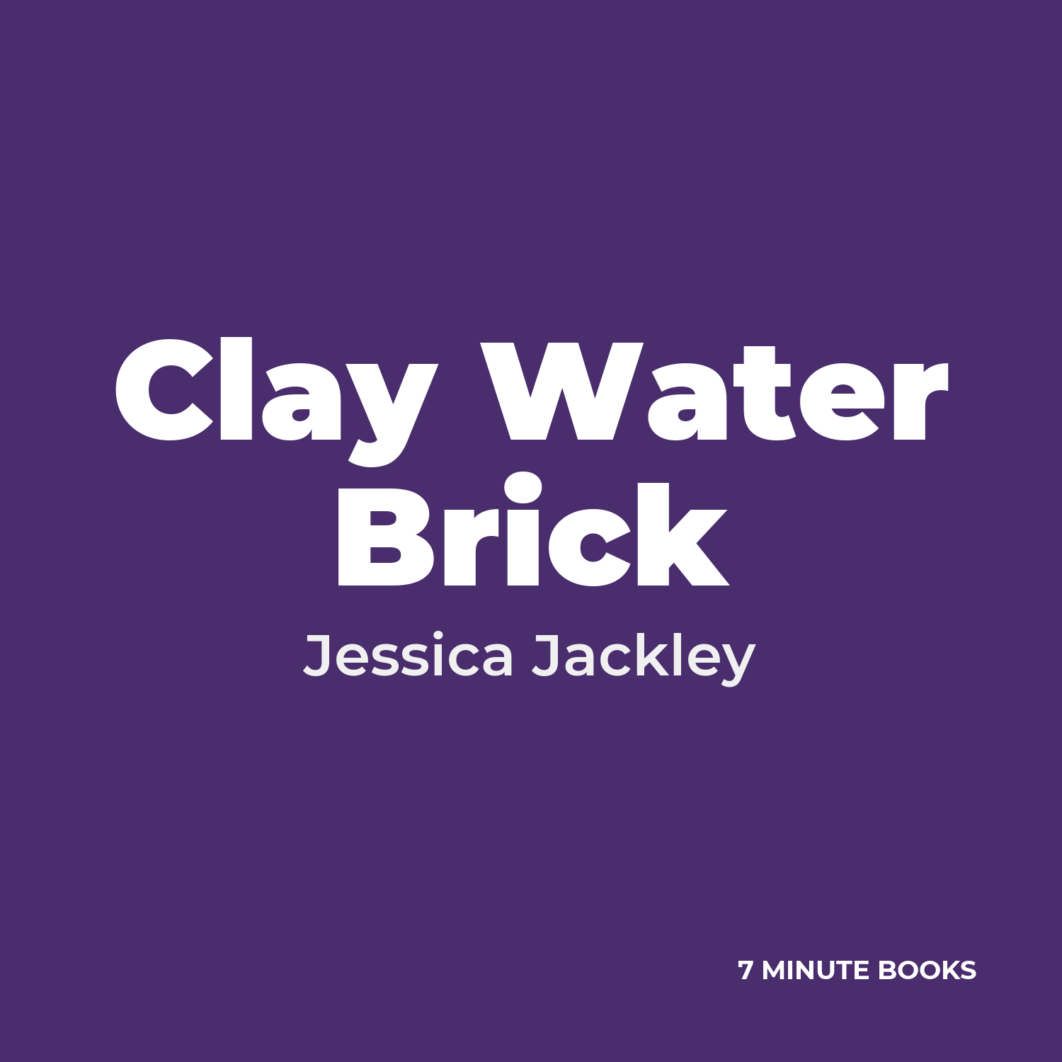 Clay Water Brick cover