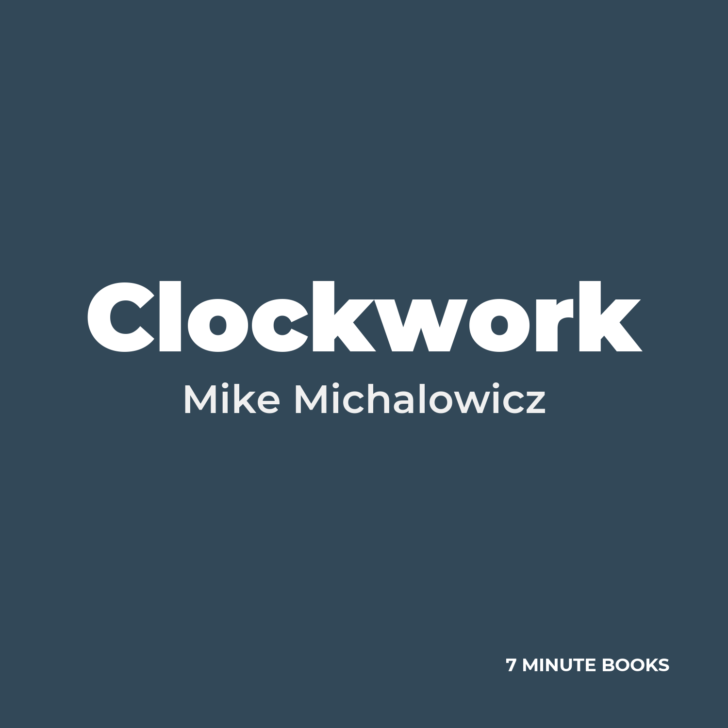 Clockwork cover