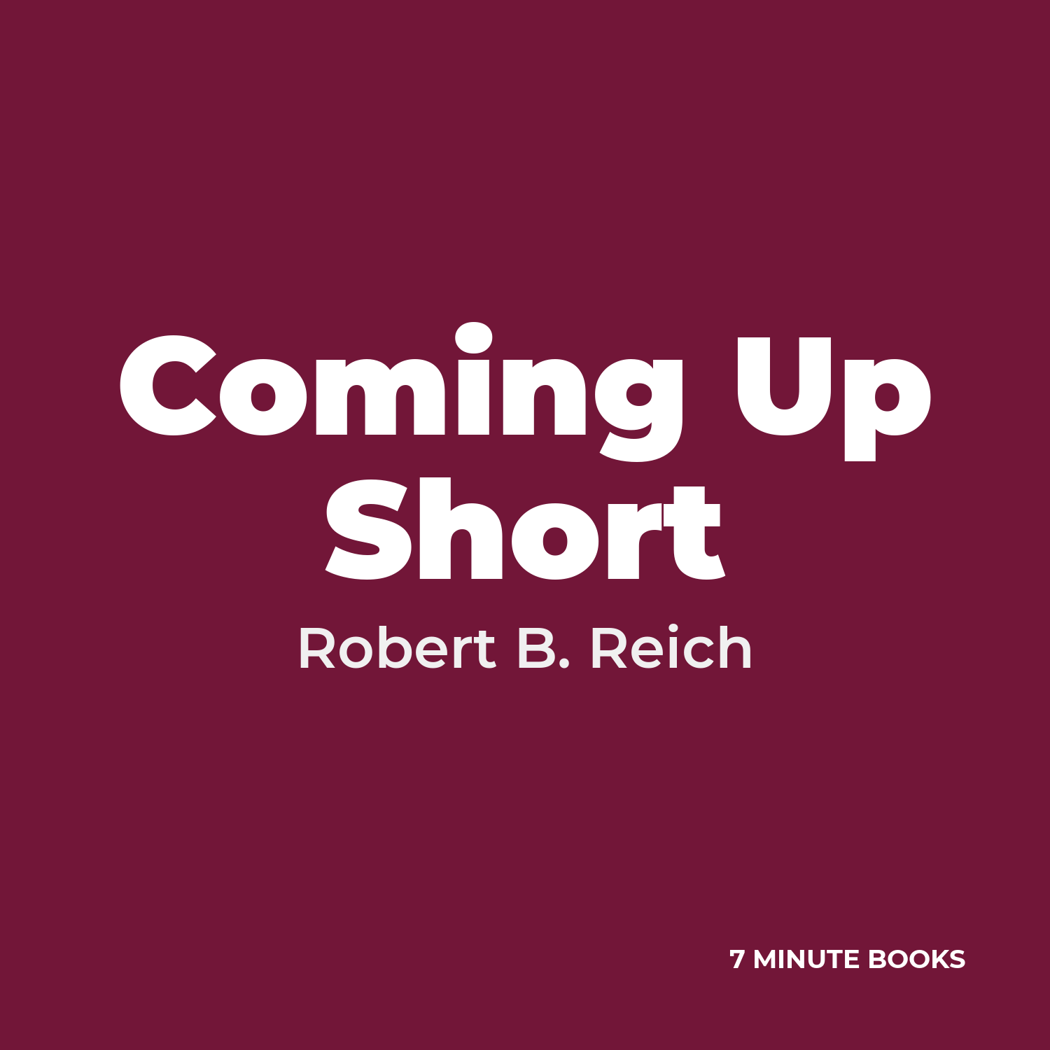 Coming Up Short cover