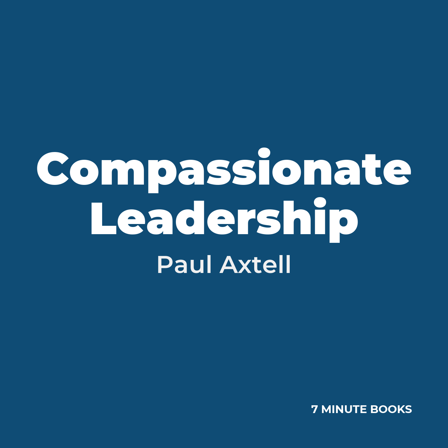 Compassionate Leadership cover