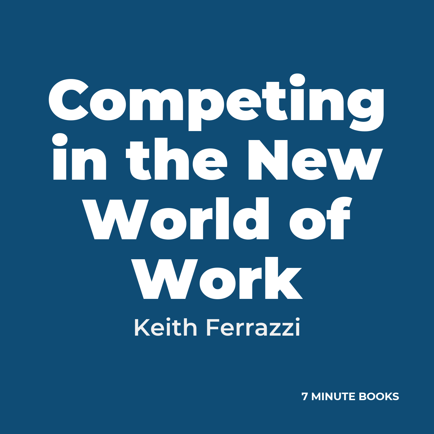 Competing in the New World of Work cover