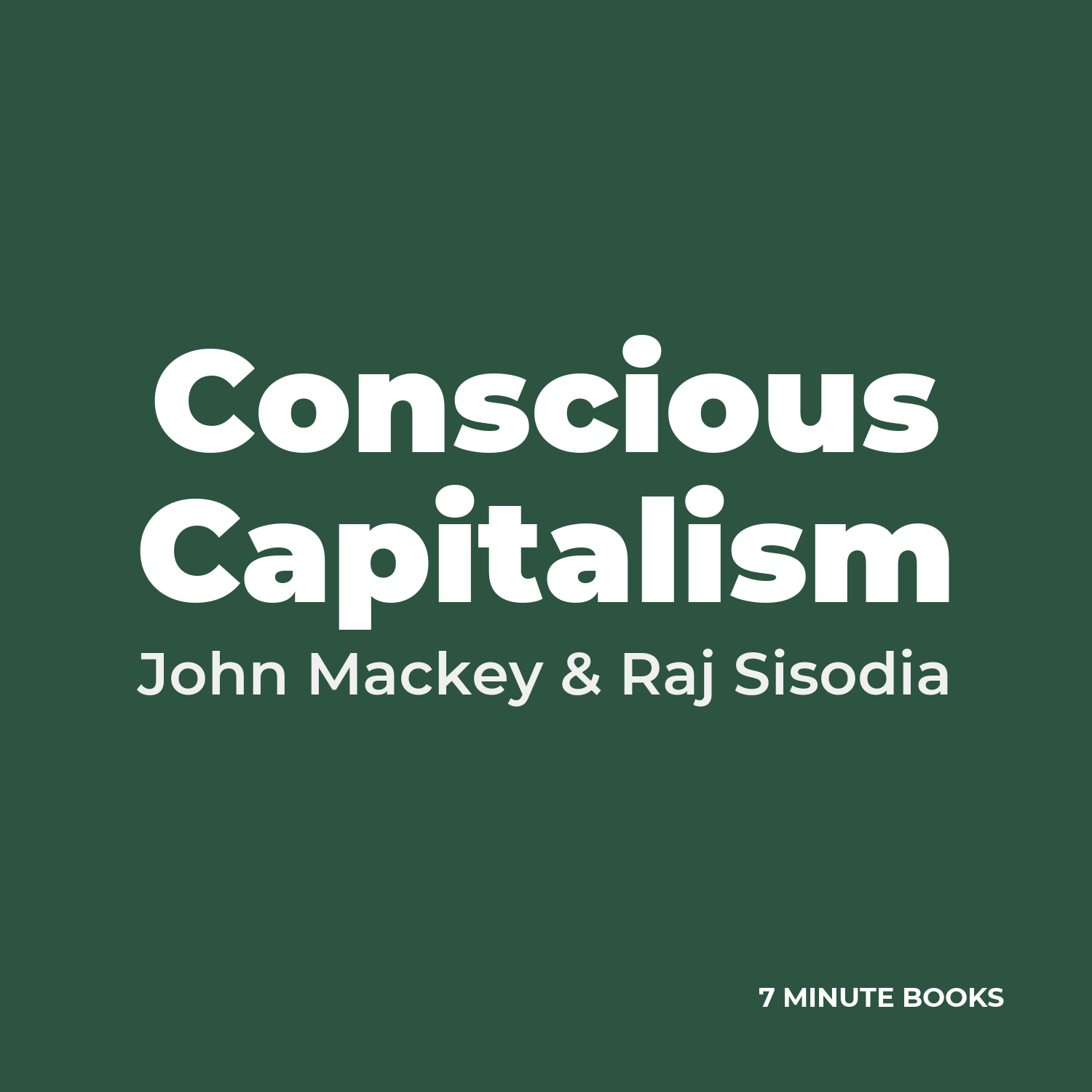 Conscious Capitalism cover