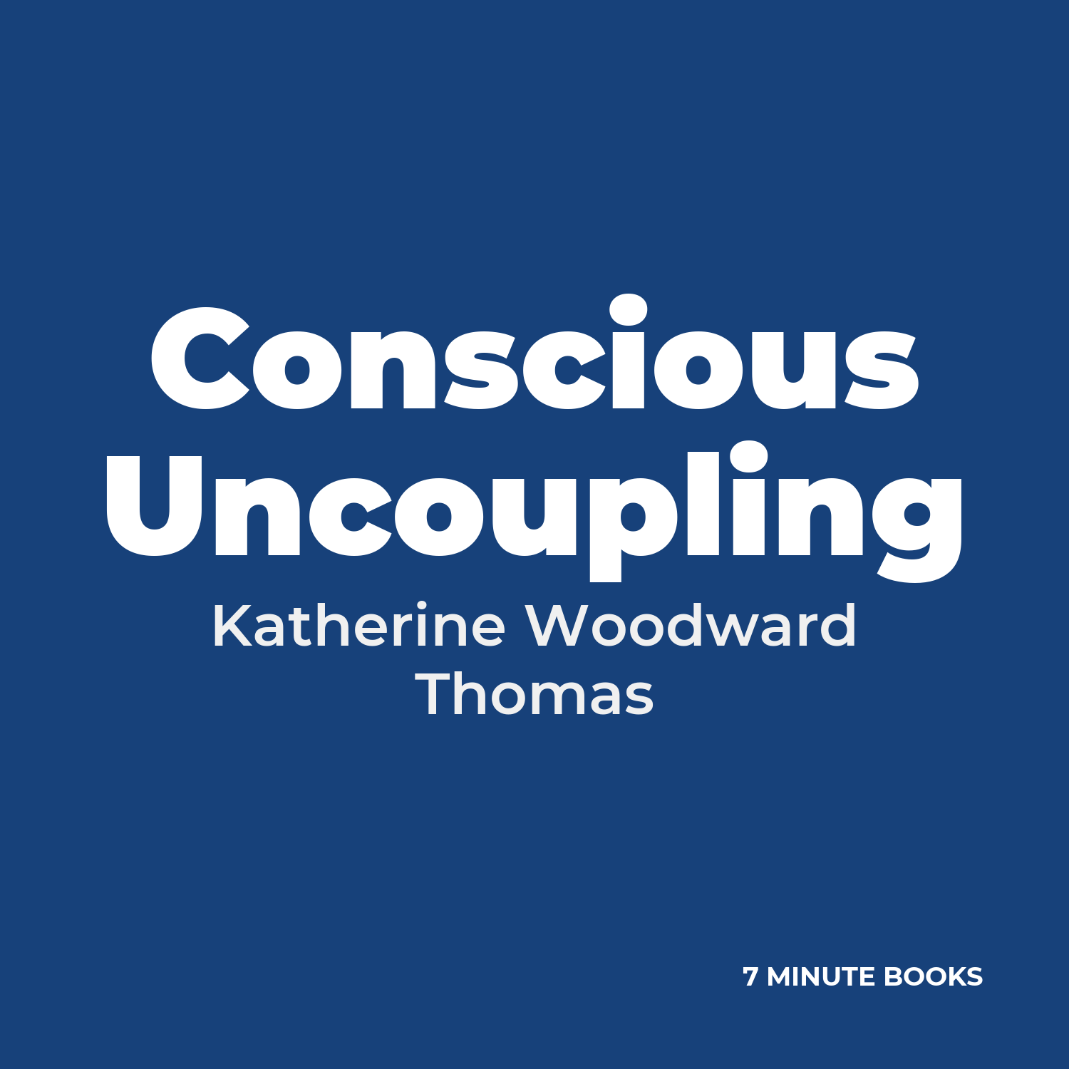 Conscious Uncoupling cover