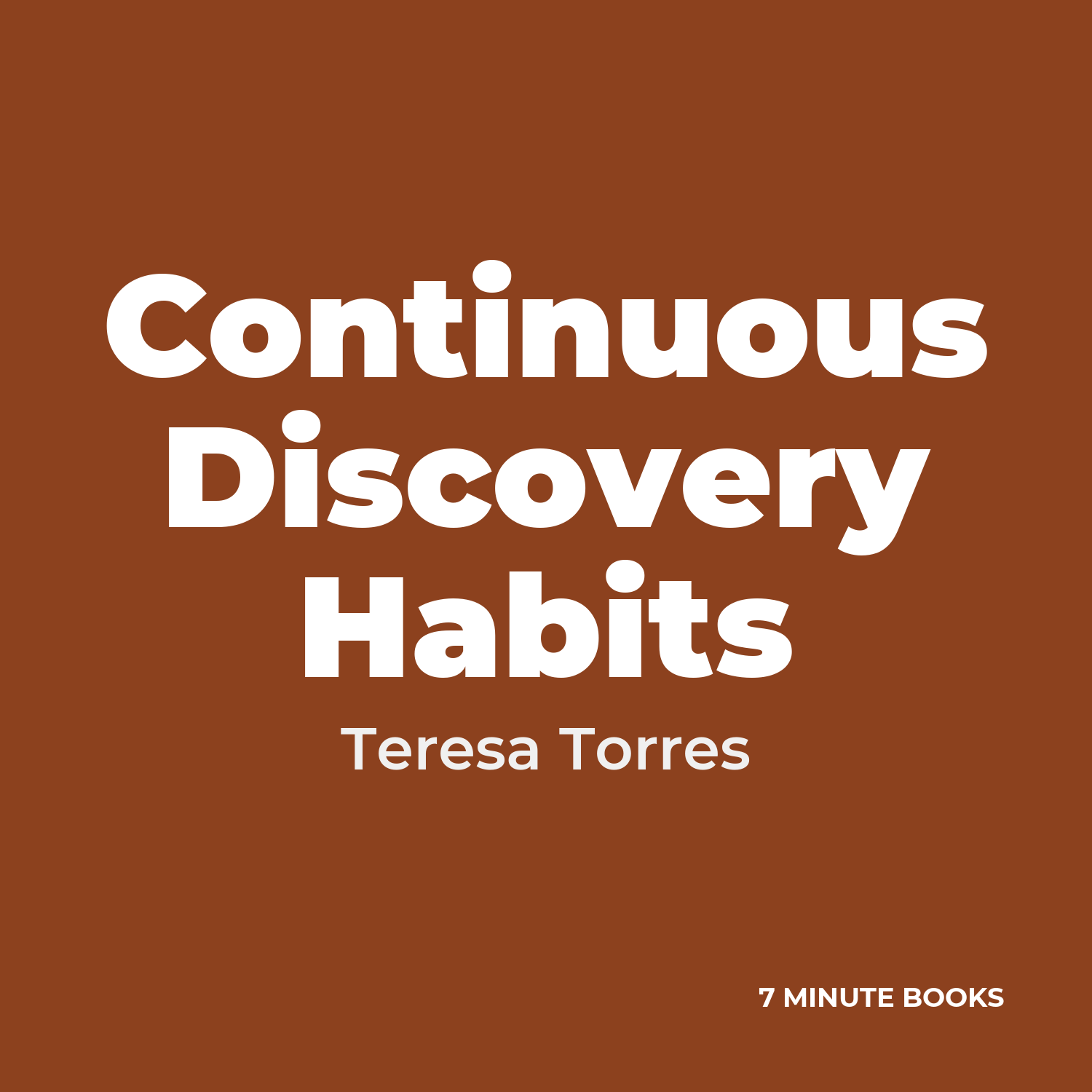 Continuous Discovery Habits cover