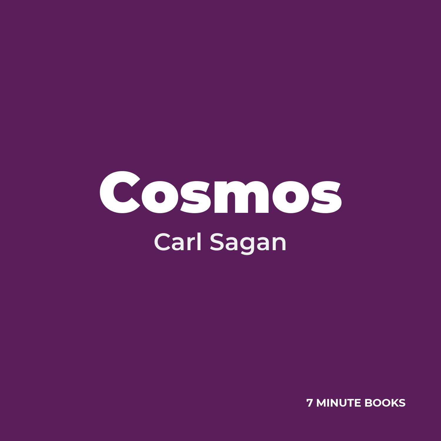 Cosmos — by Carl Sagan