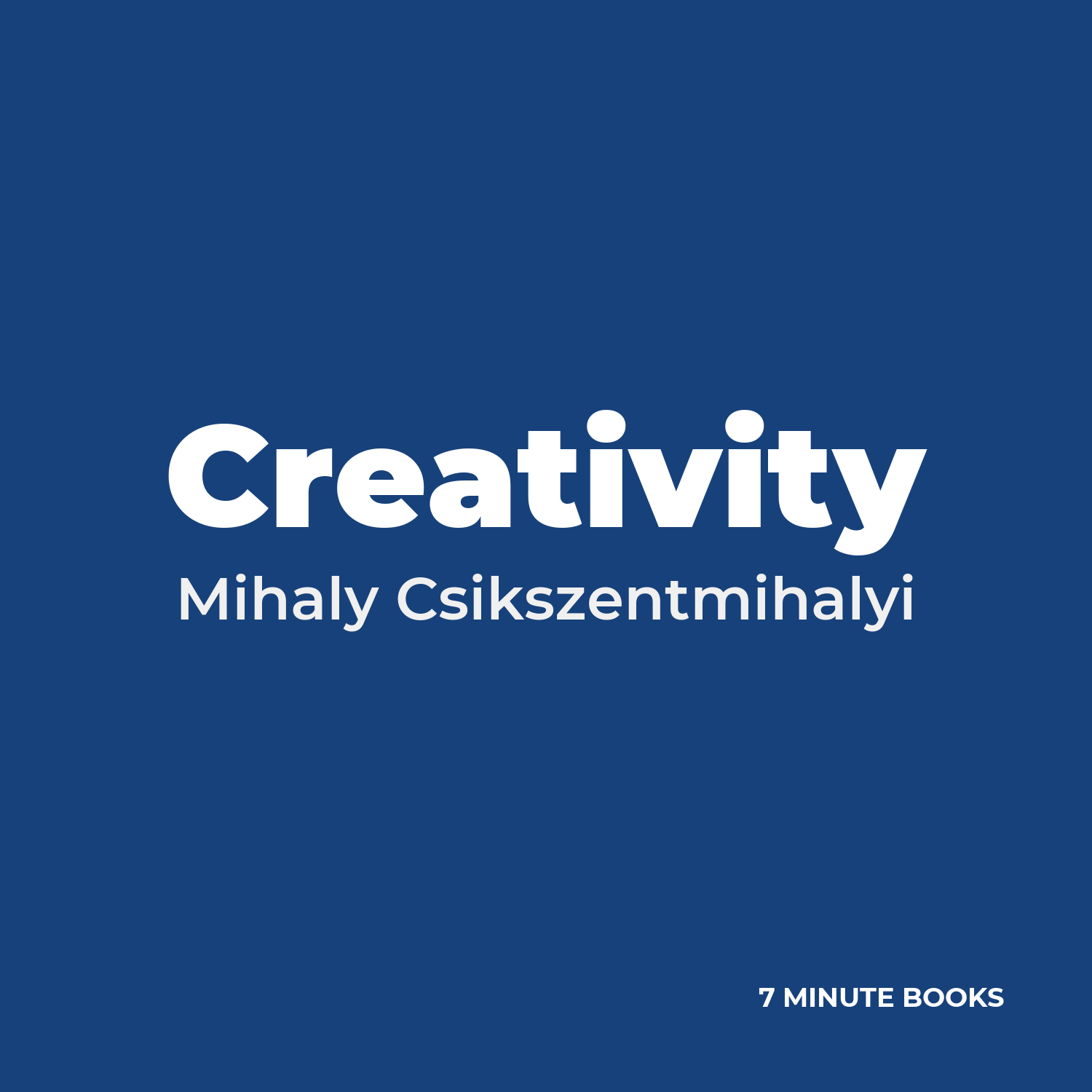 Creativity cover