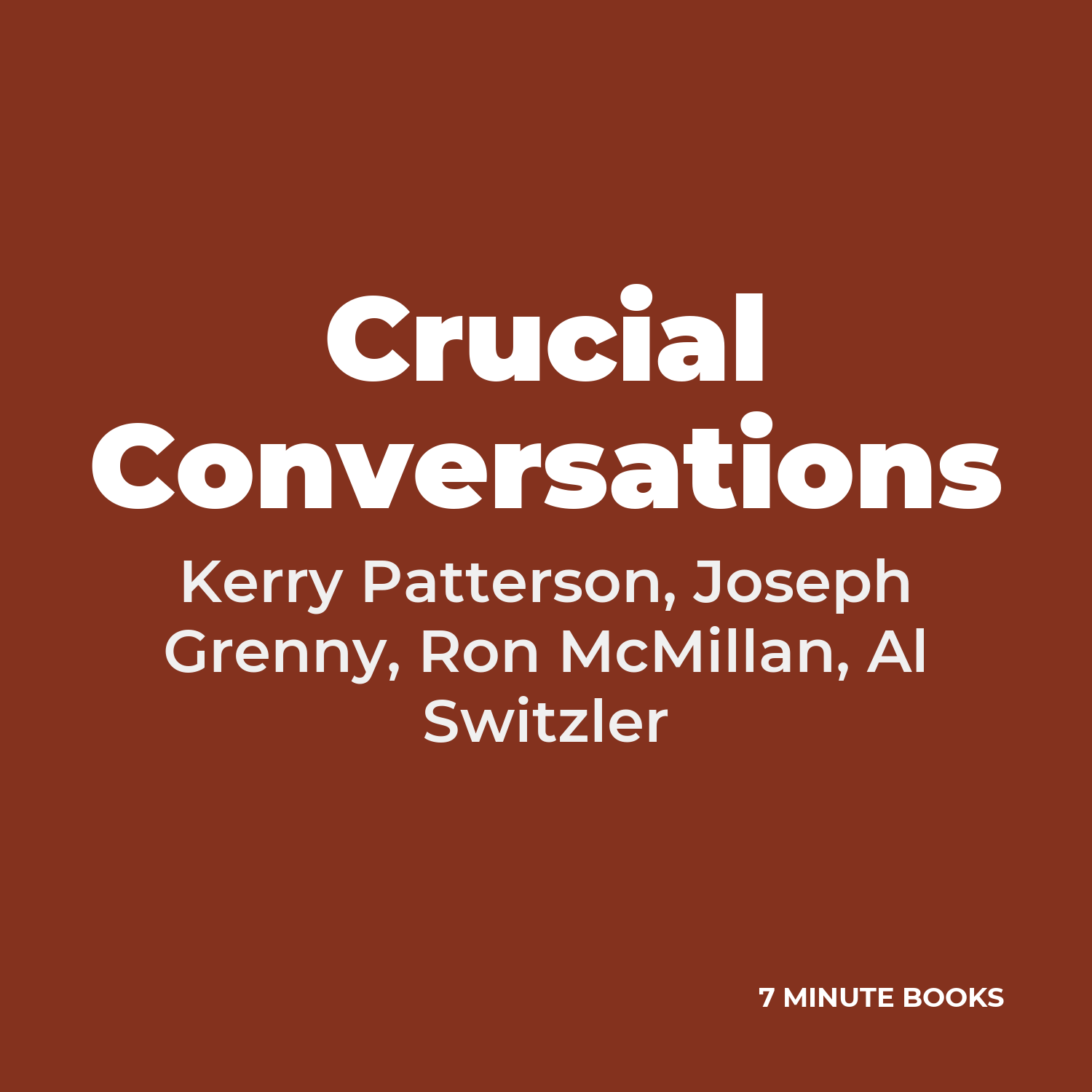 Crucial Conversations cover