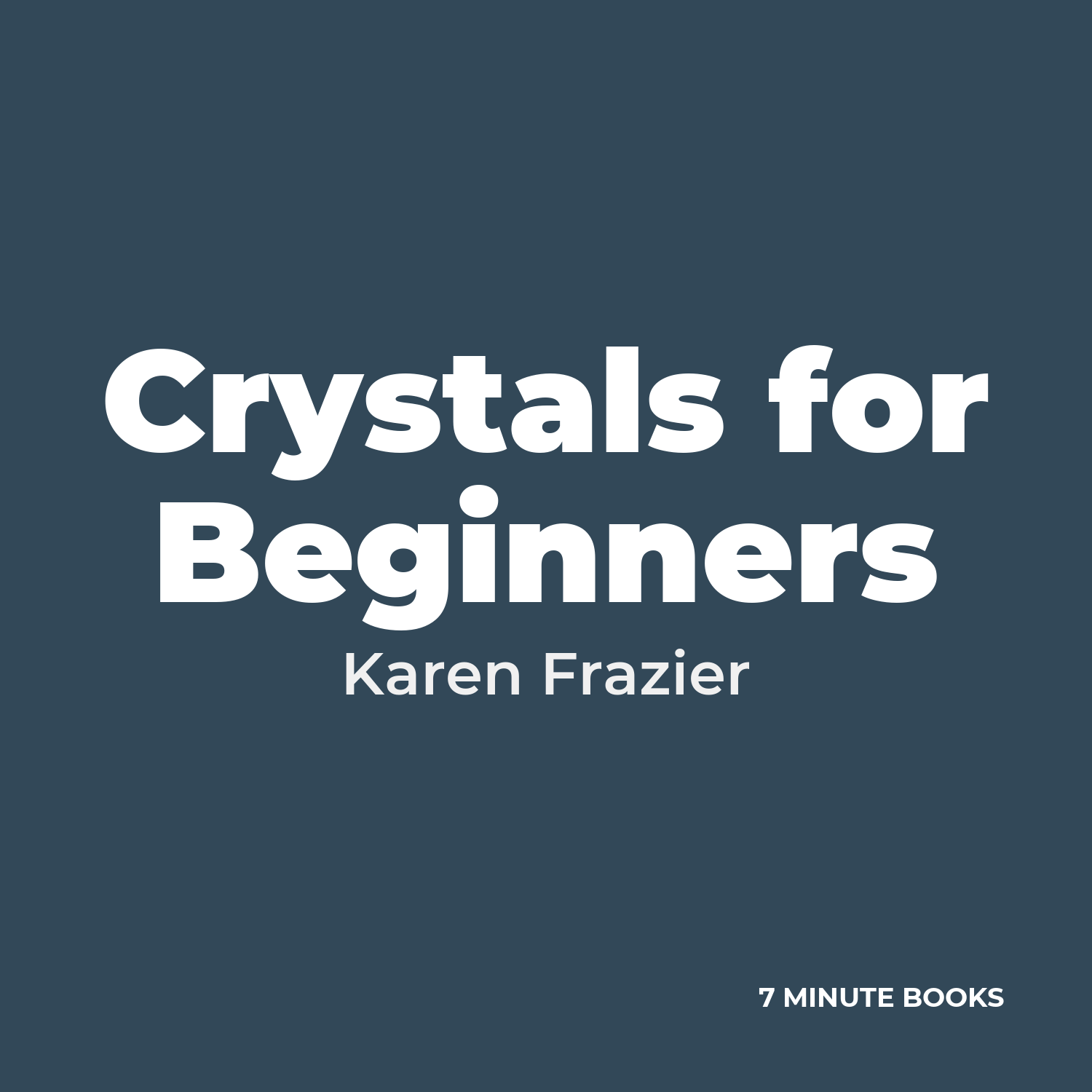 Crystals for Beginners cover