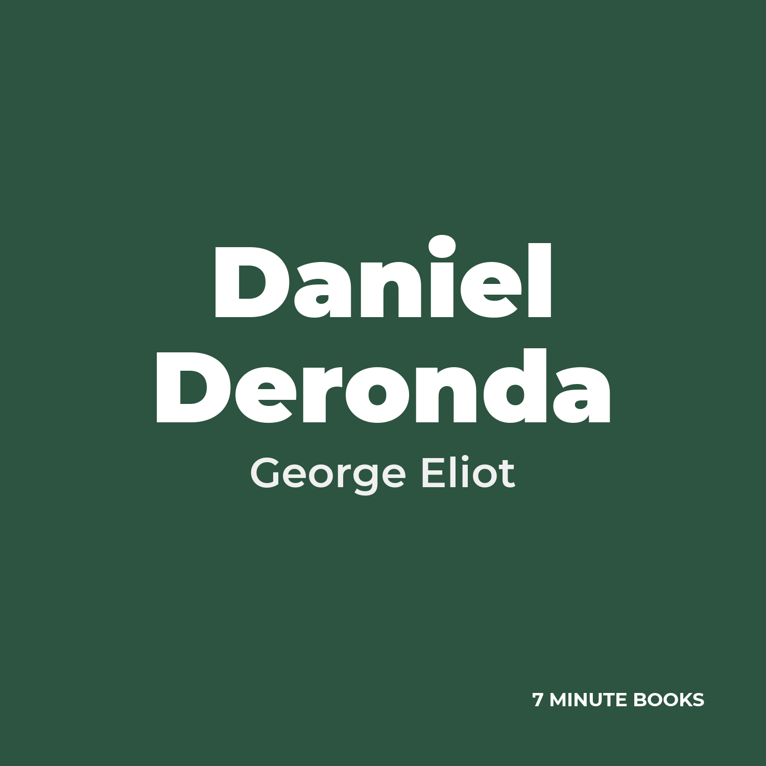 Daniel Deronda cover