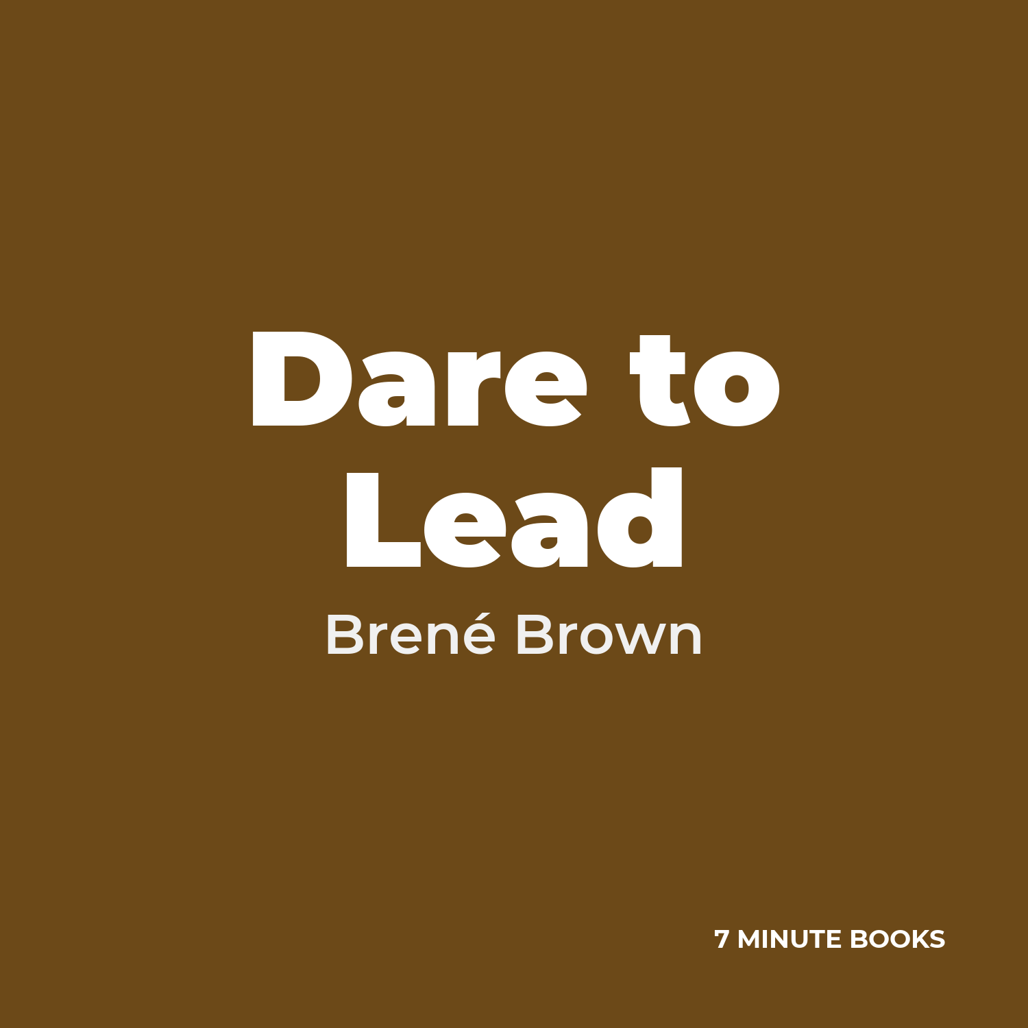 Dare to Lead cover