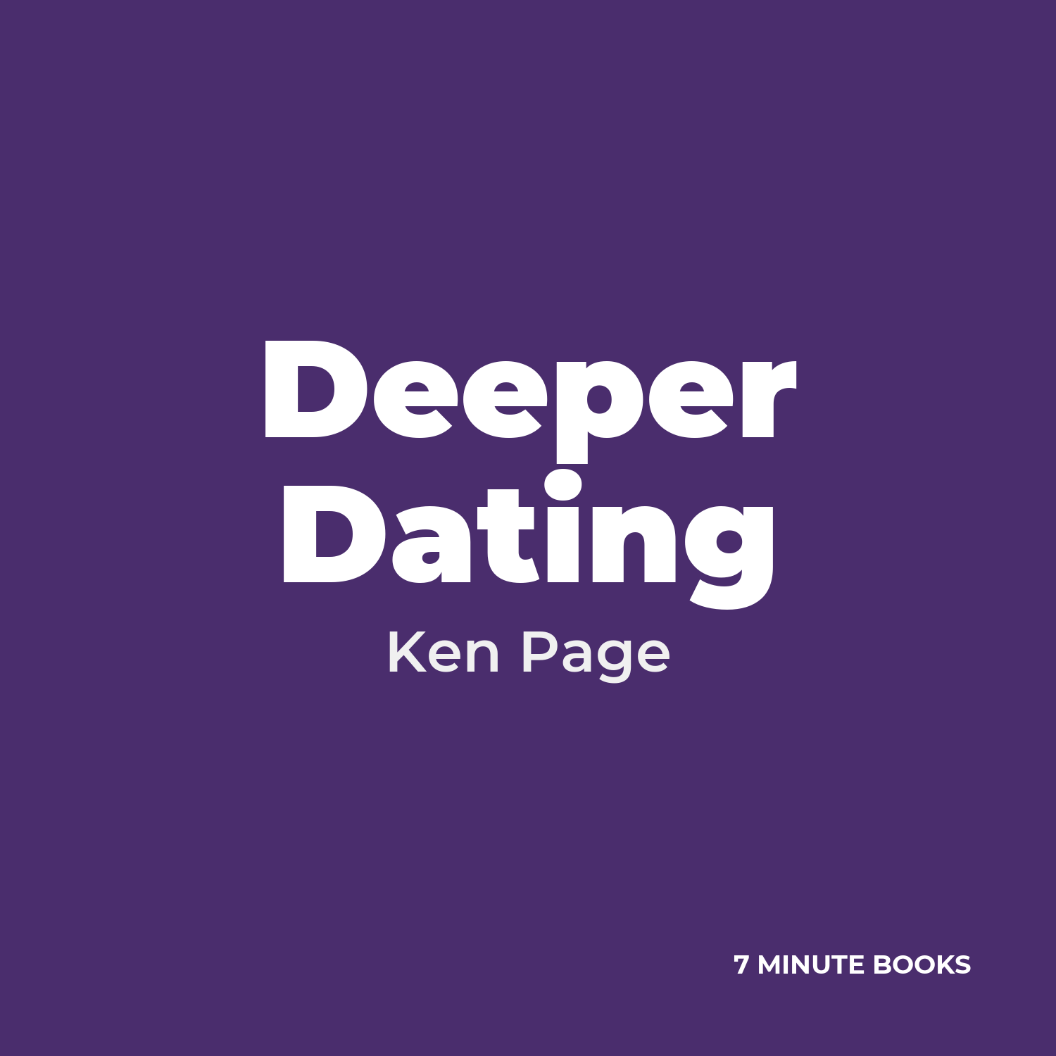 Deeper Dating cover