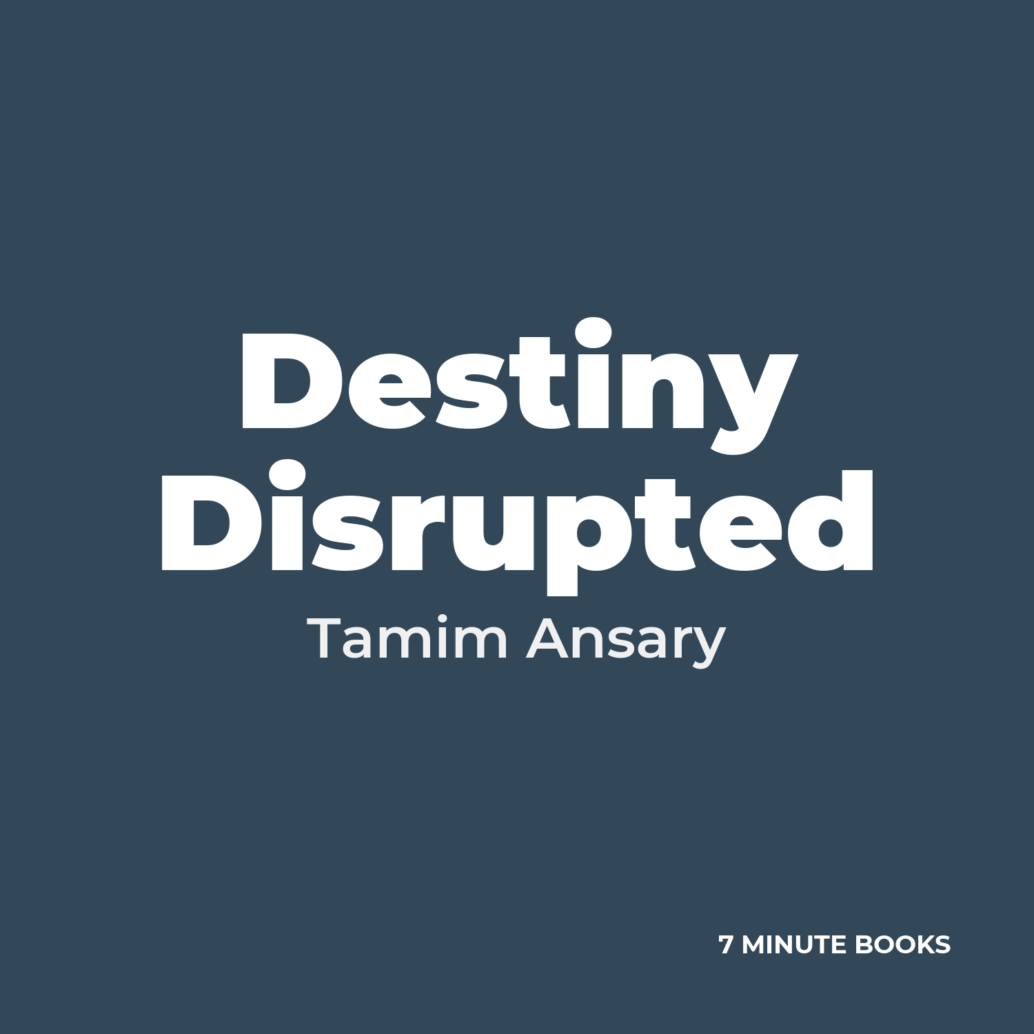 Destiny Disrupted cover