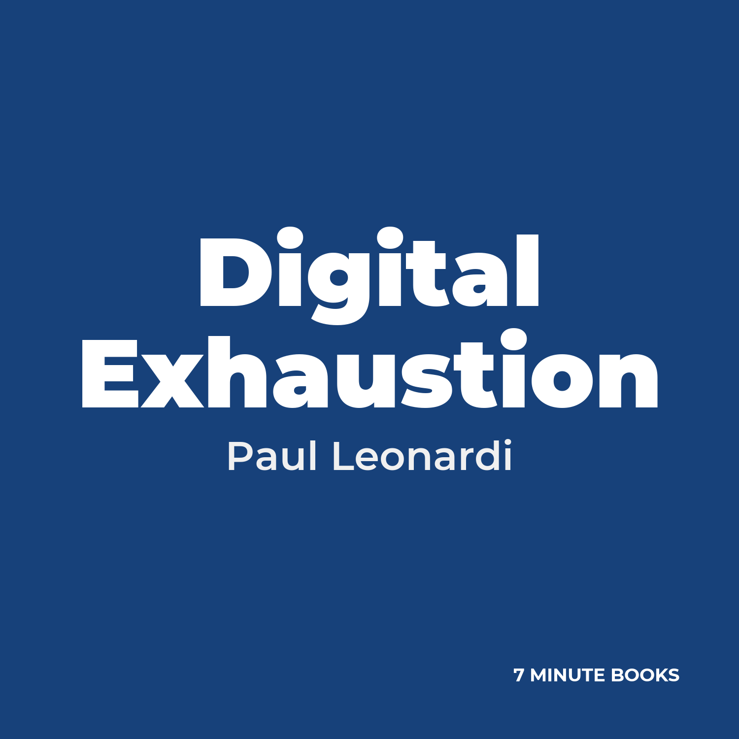 Digital Exhaustion cover
