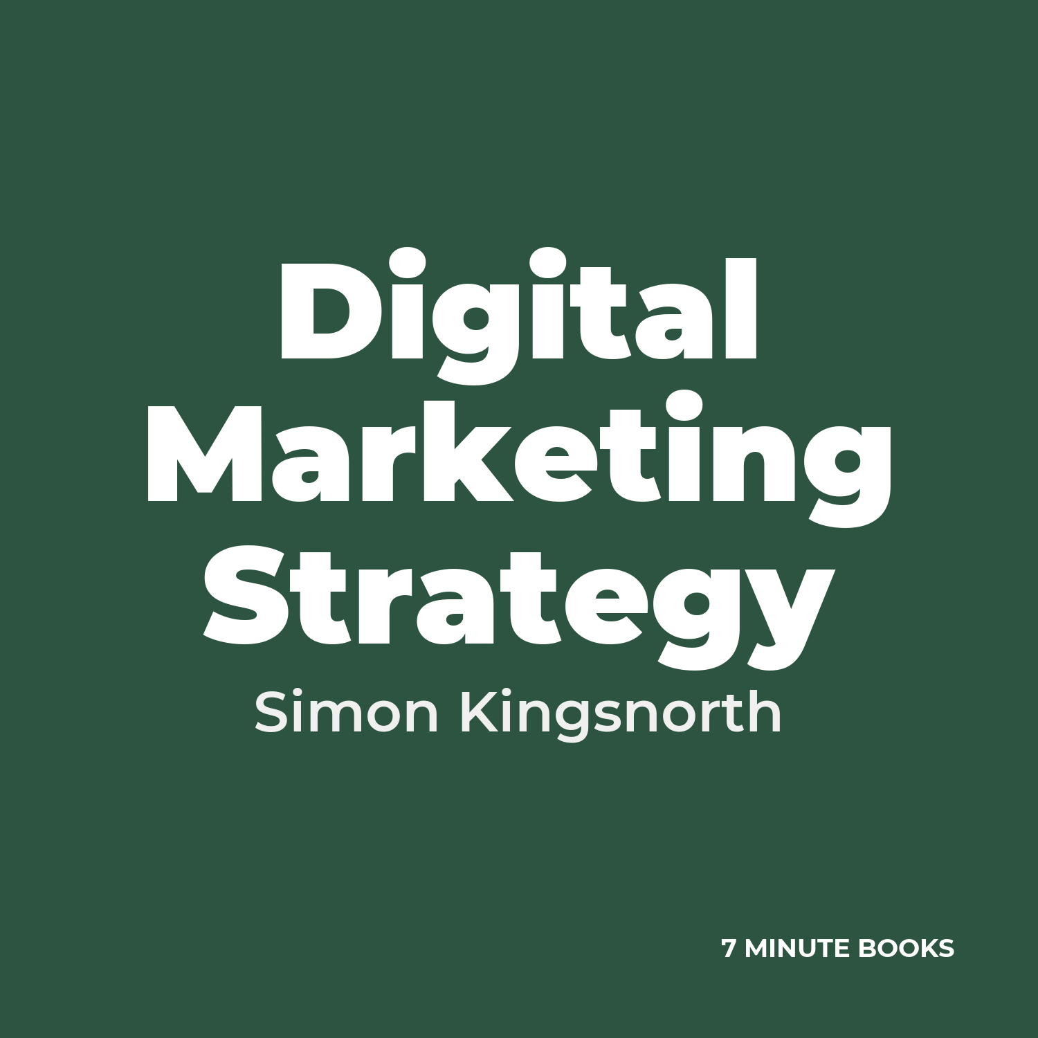 Digital Marketing Strategy cover