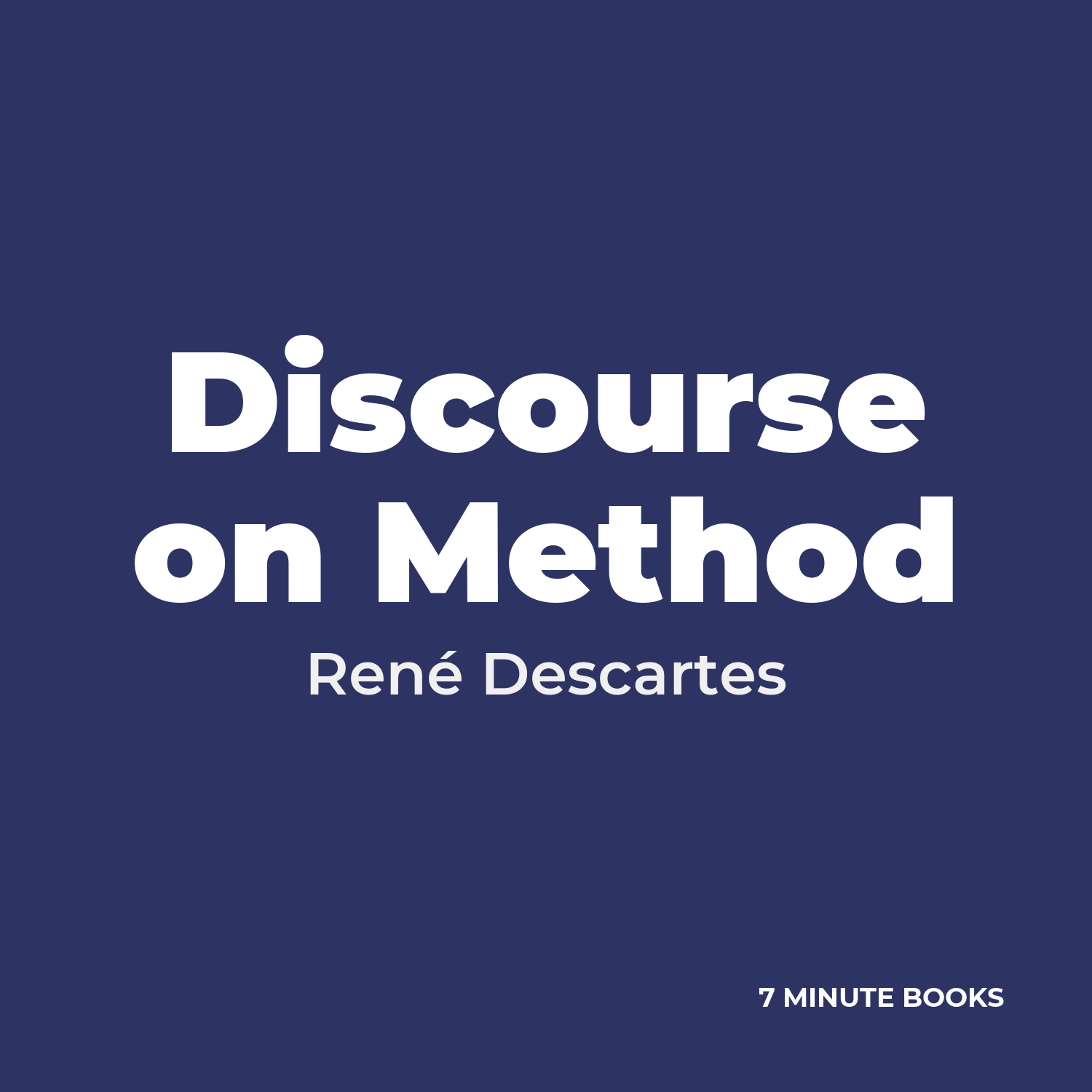 Discourse on Method cover