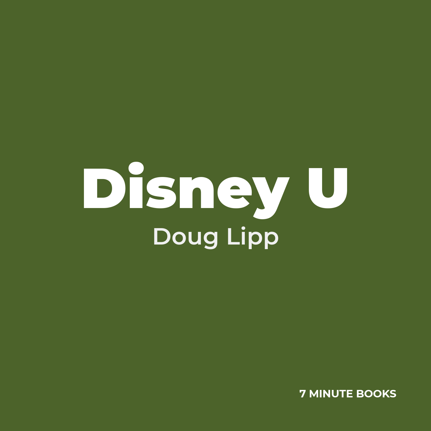 Disney U cover