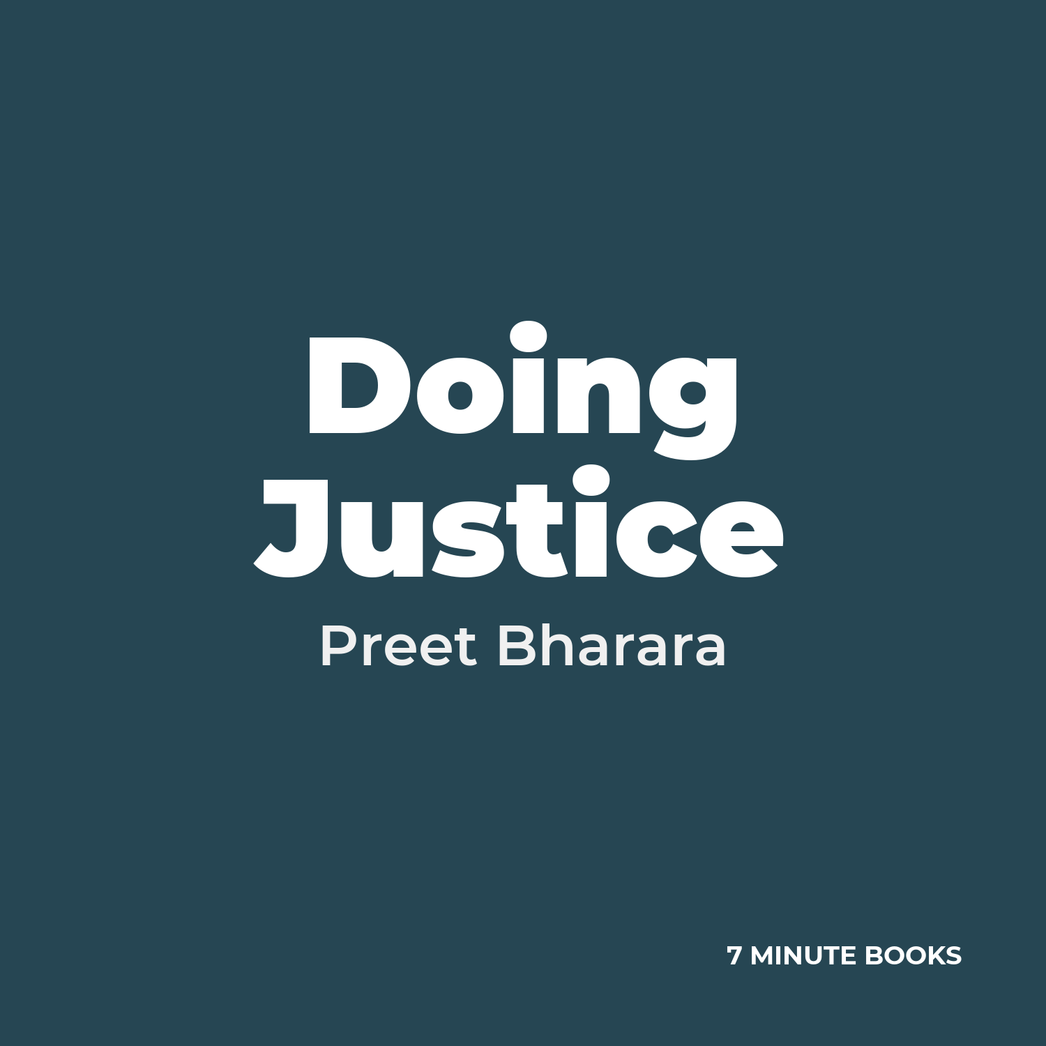 Doing Justice cover