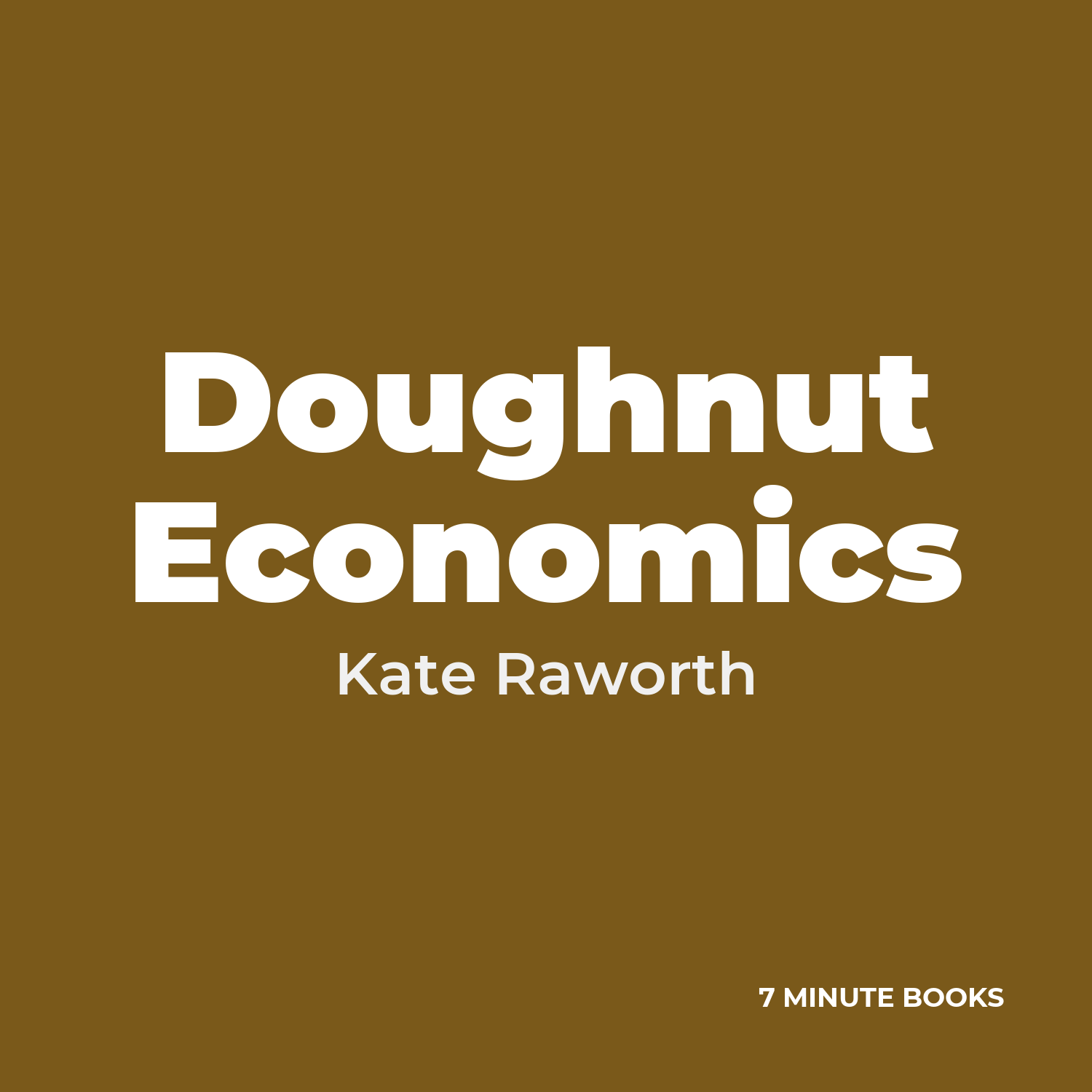 Doughnut Economics cover