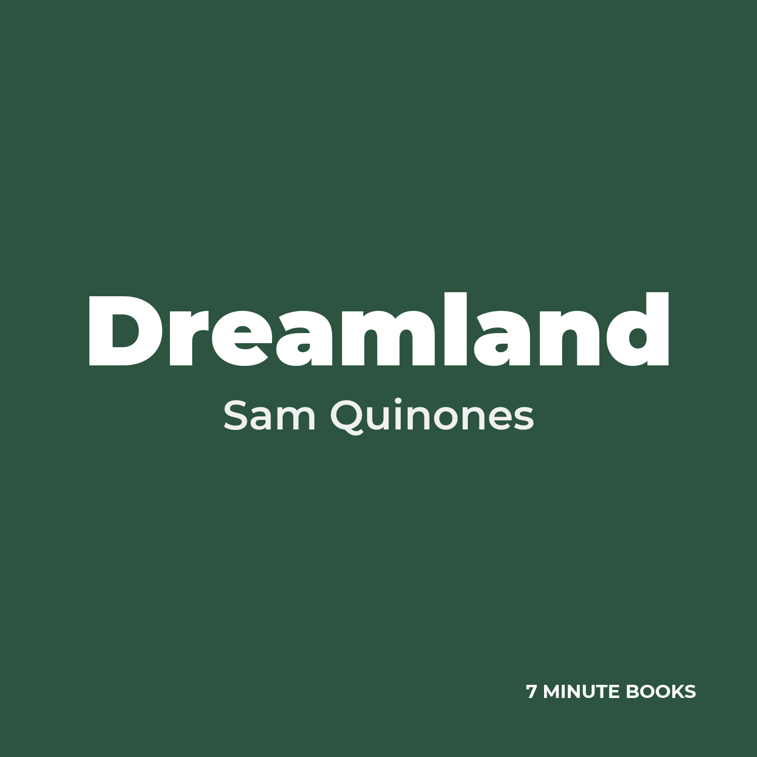 Dreamland cover