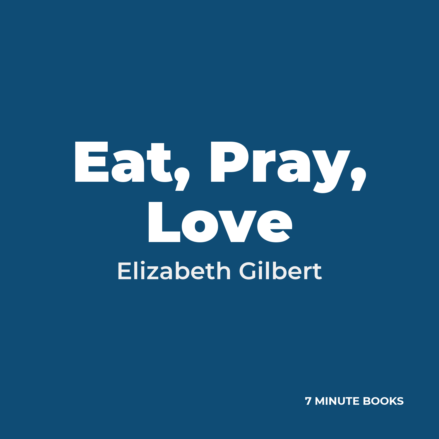 Eat, Pray, Love cover