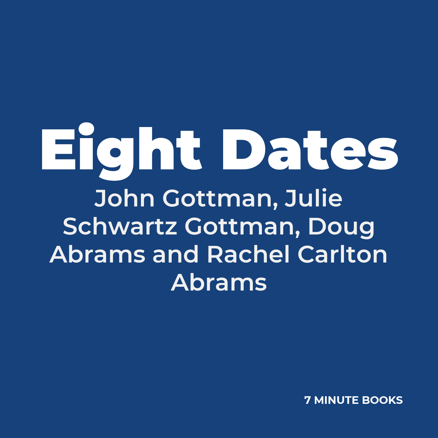 Eight Dates cover