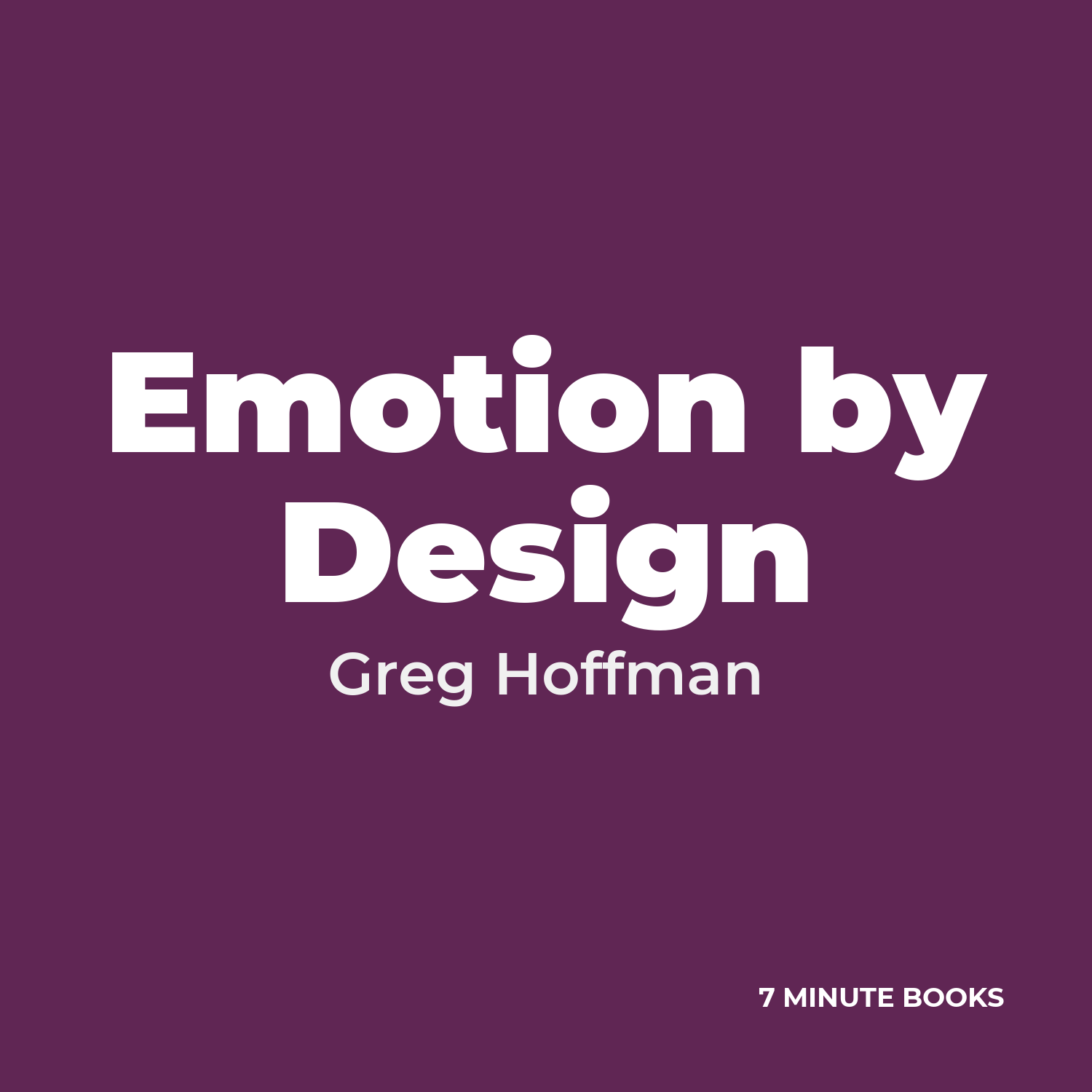 Emotion by Design cover