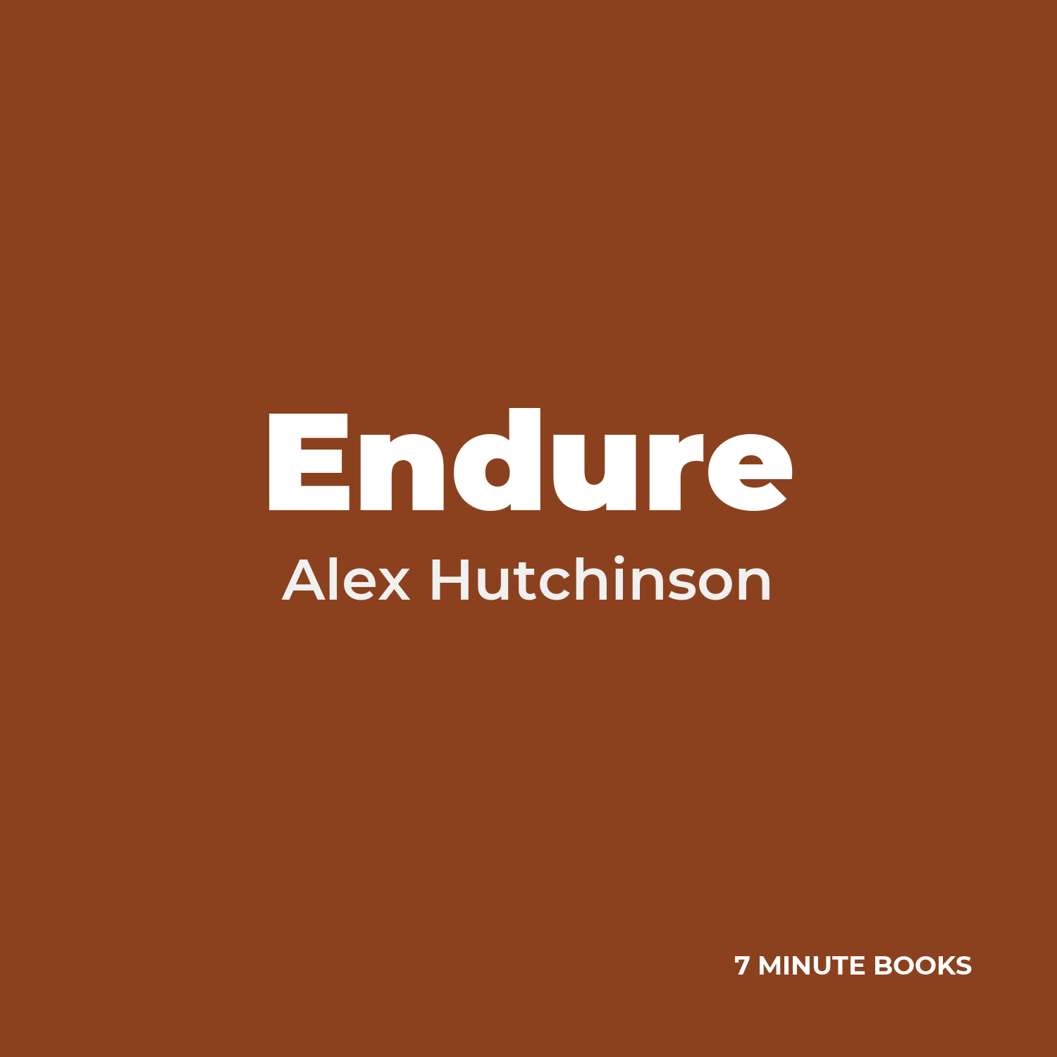 Endure cover
