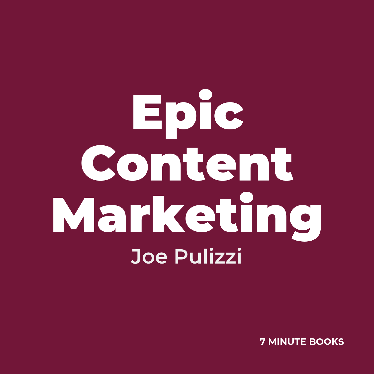 Epic Content Marketing cover