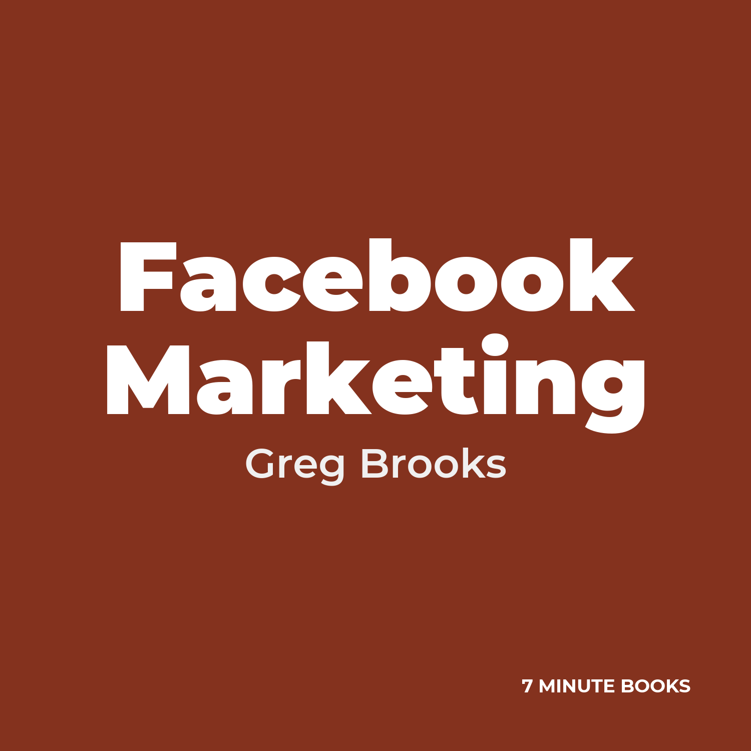 Facebook Marketing cover