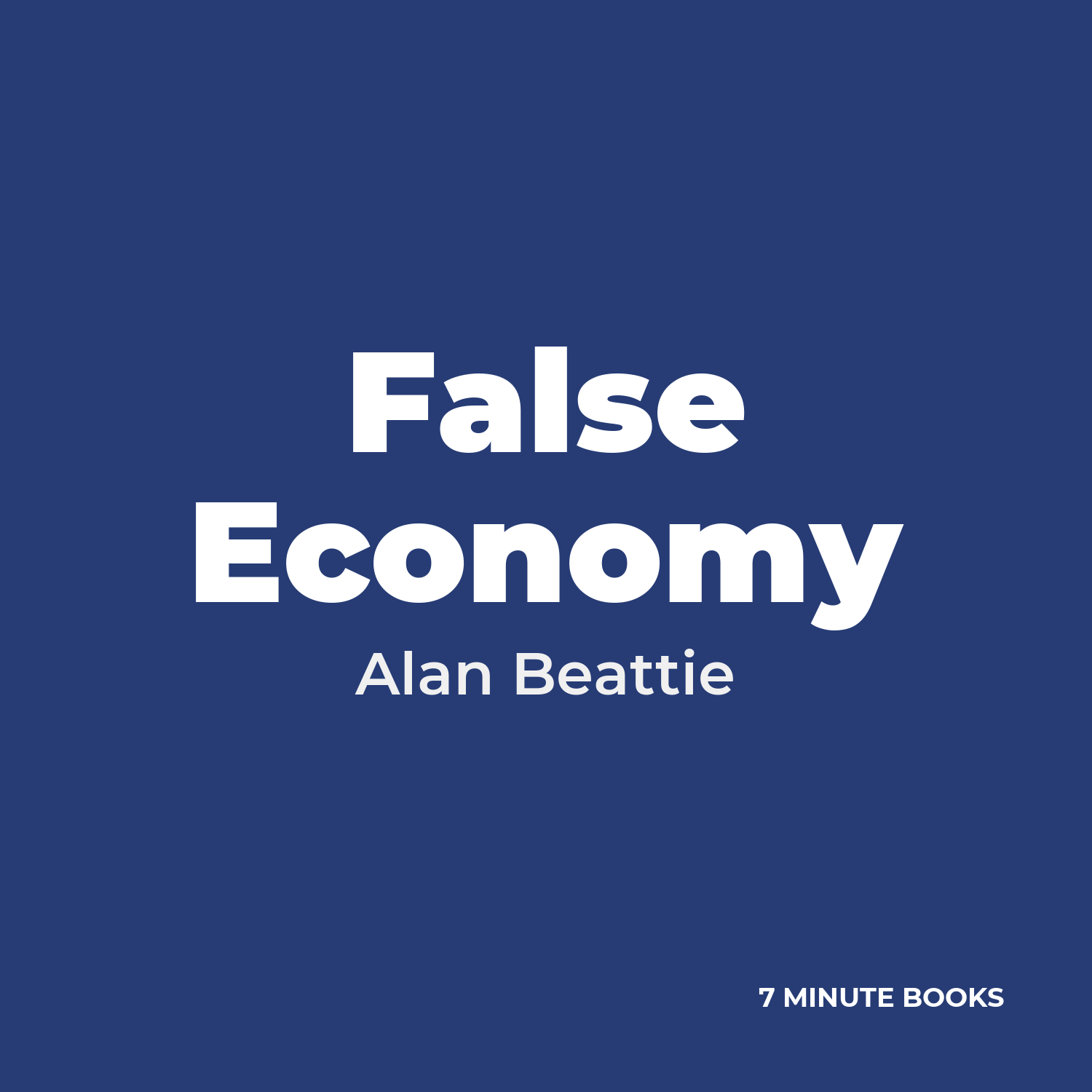 False Economy cover
