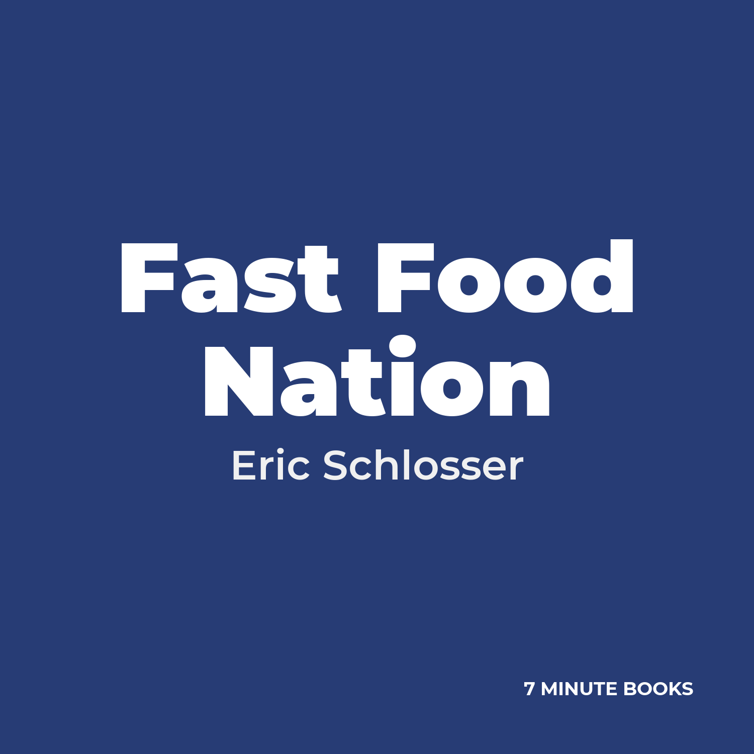 Fast Food Nation cover