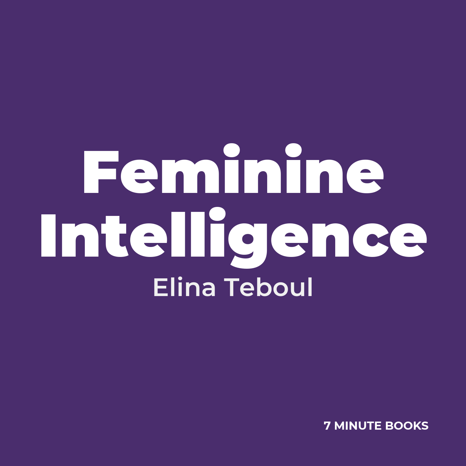 Feminine Intelligence cover