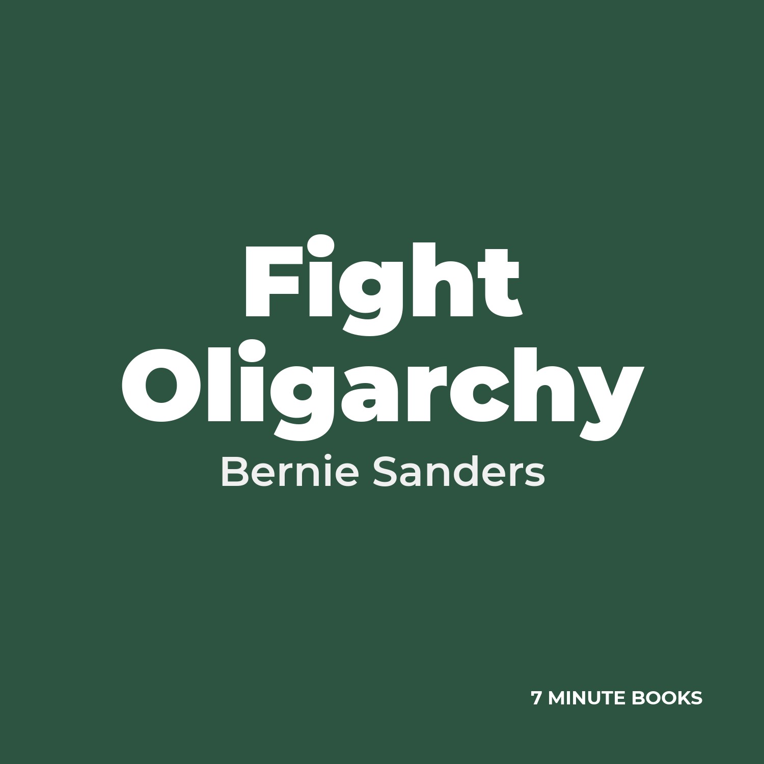 Fight Oligarchy cover