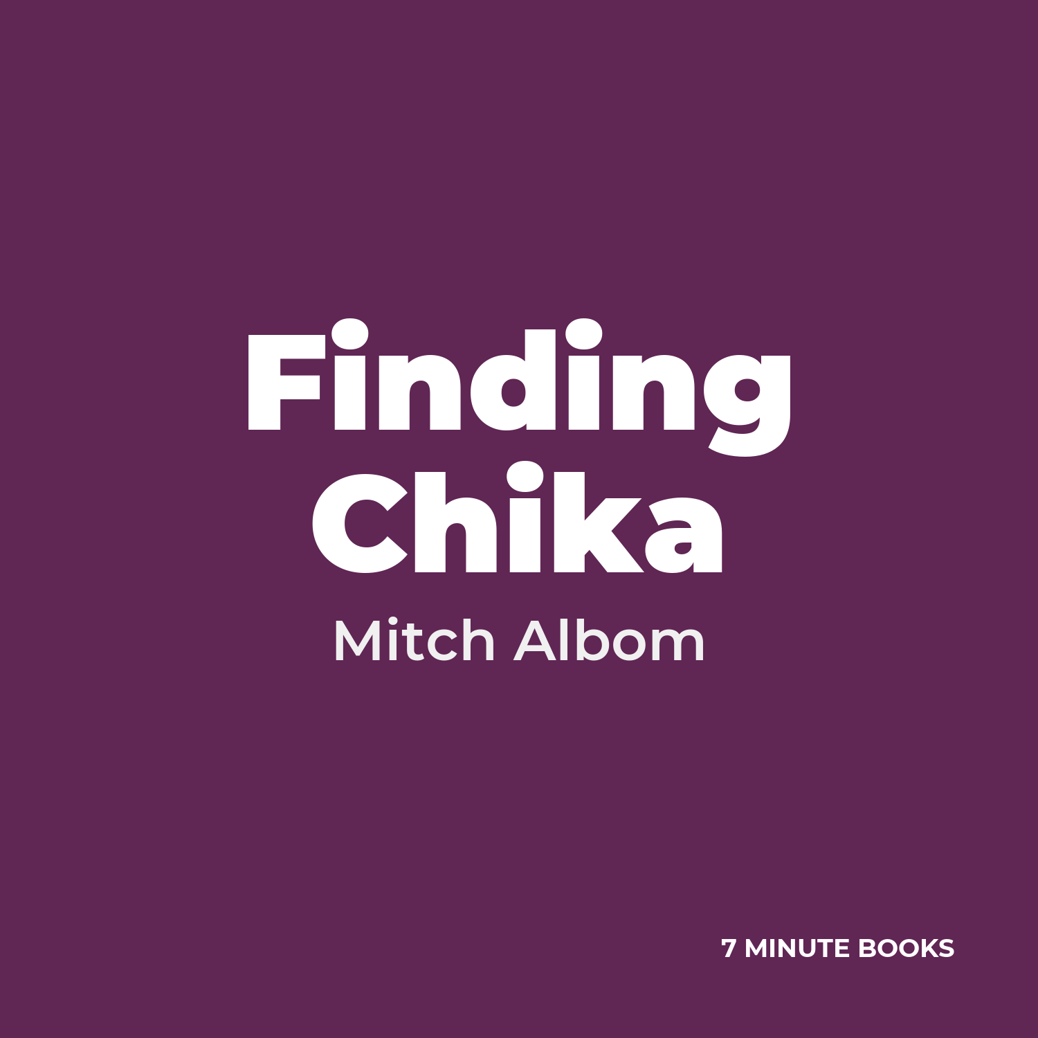 Finding Chika cover
