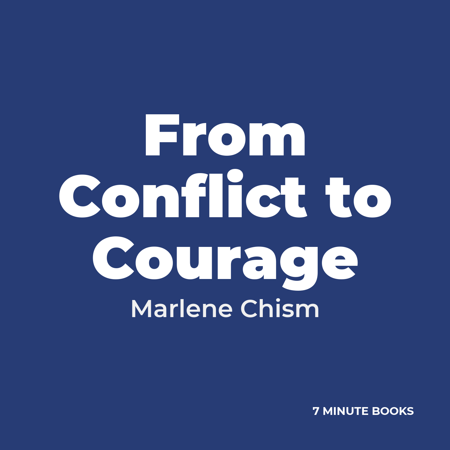 From Conflict to Courage cover